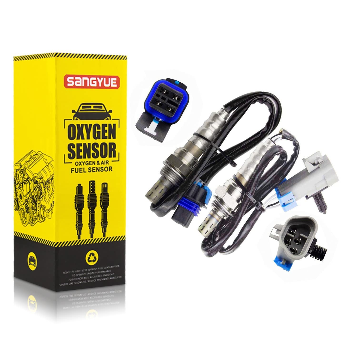 2X Oxygen Sensor for 2004-2005 Trailblazer EXT 4.2L Upstream + Downstream