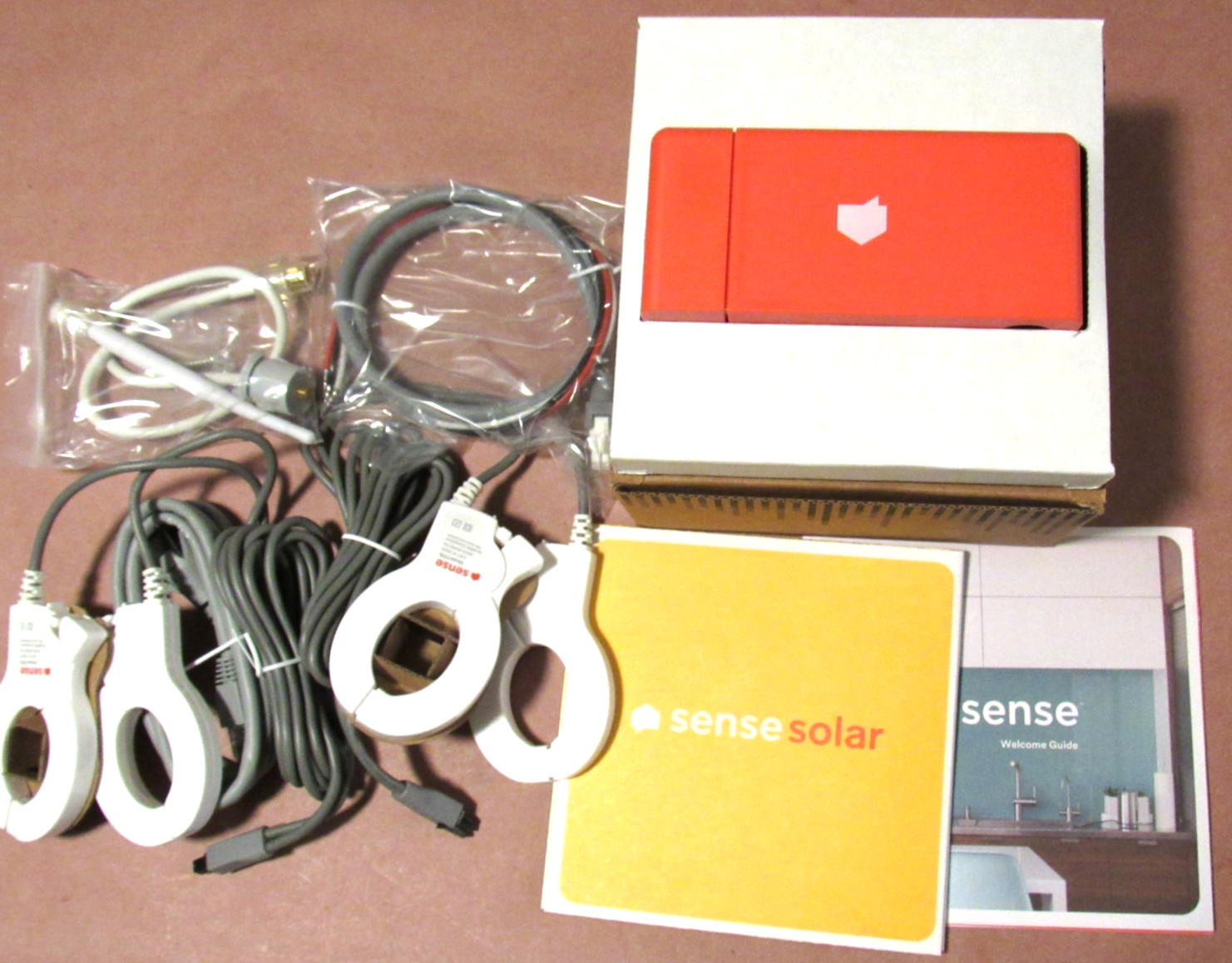 Sense  SM3 Home Energy Monitor Model  Track Electricity Usage w CT Solar Clamps