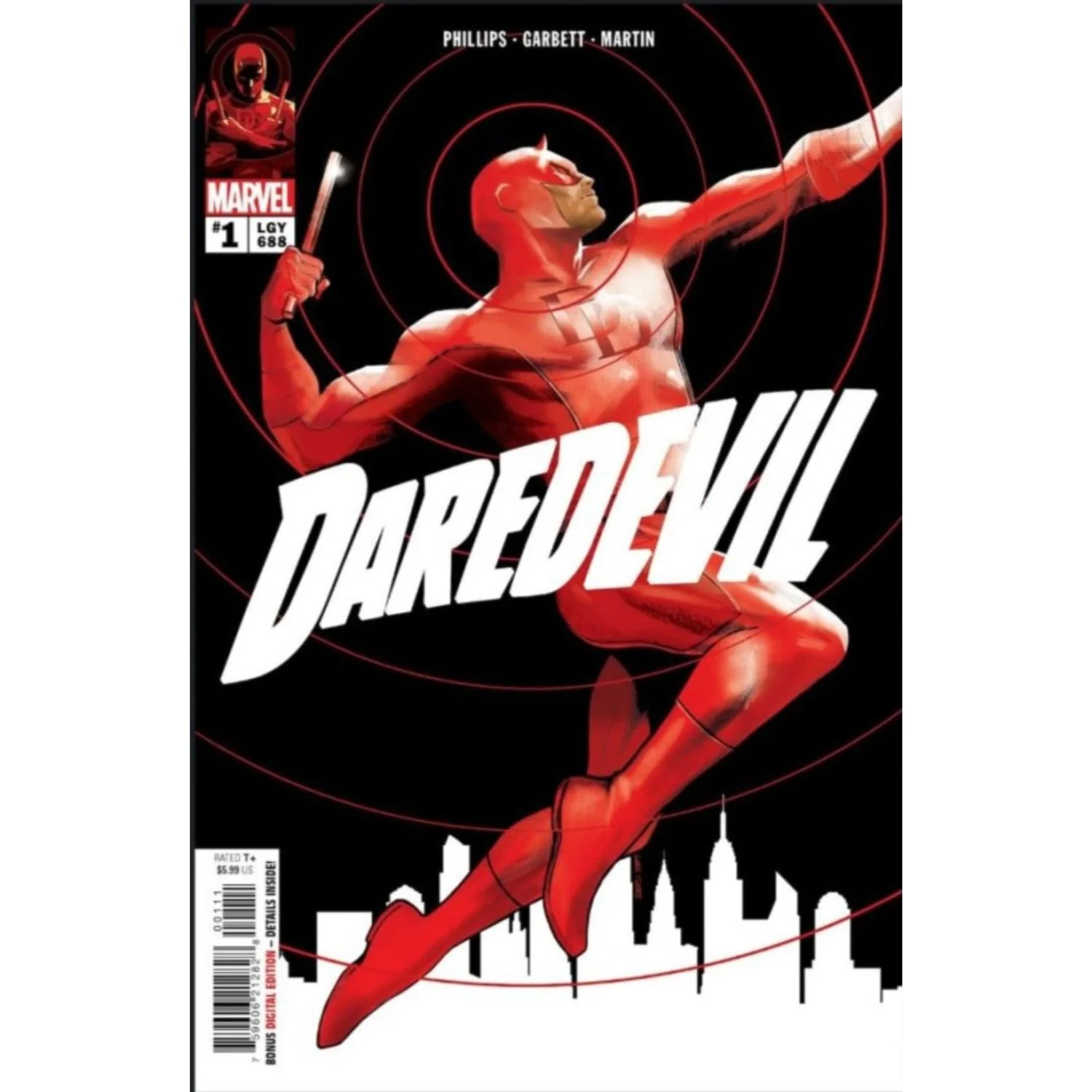 Daredevil: #1 [Lee Garbett CVR A] First Print 2026
