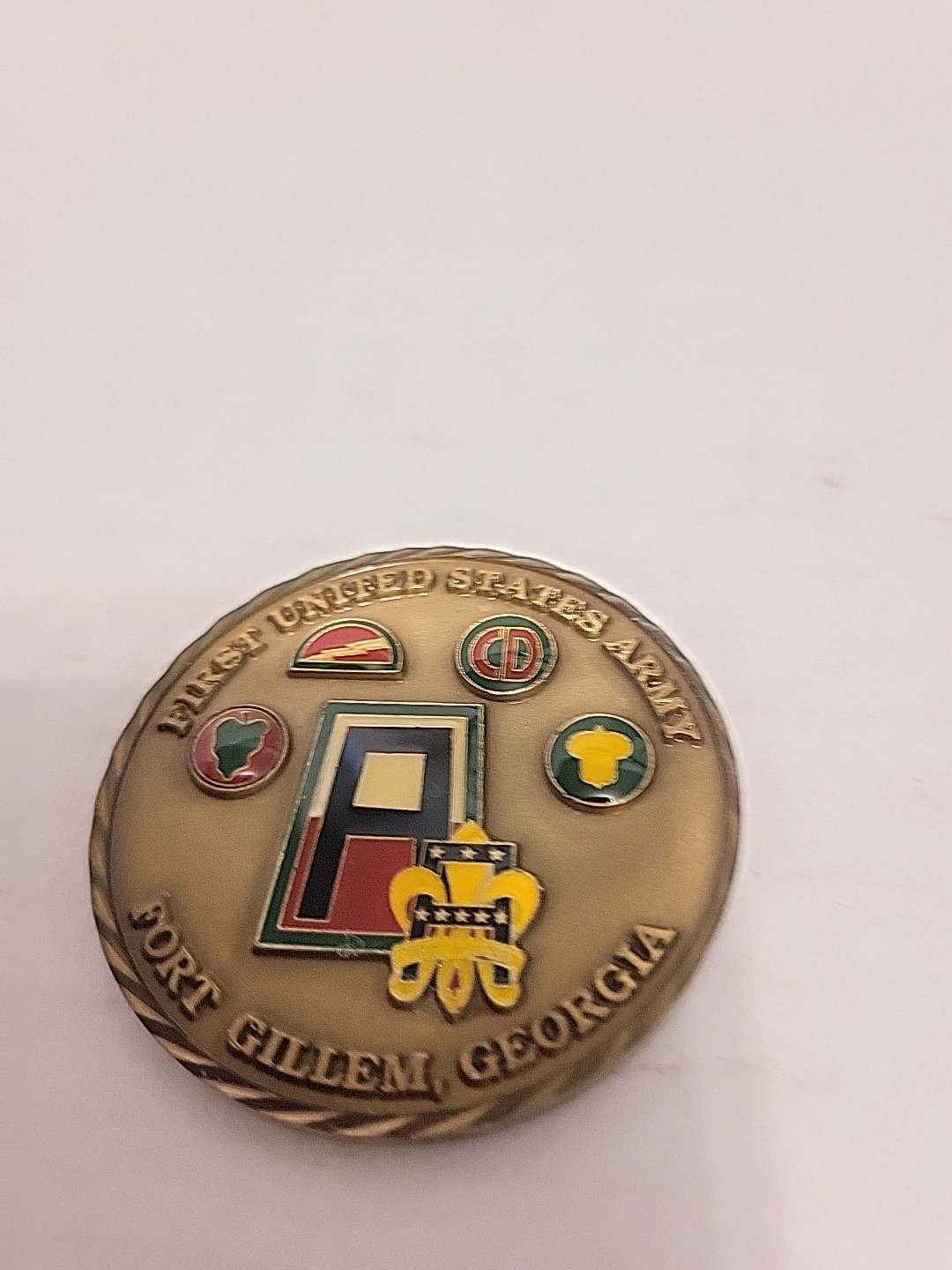 Fort Gillem, Georgia U.S. Army Challenge Coin