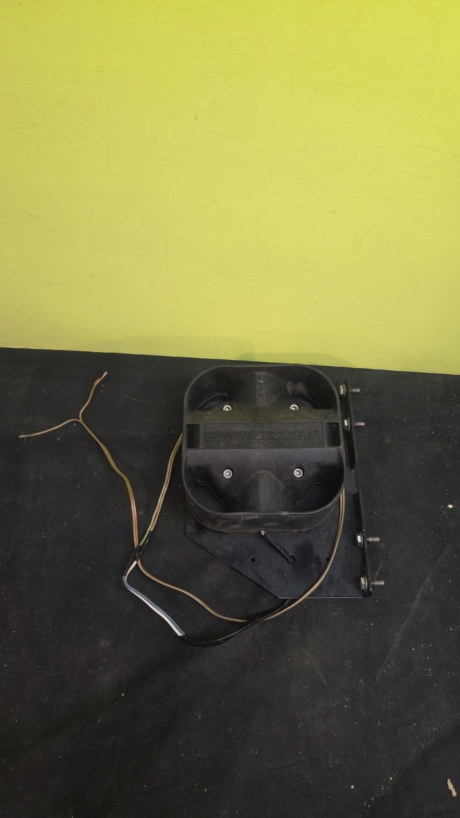 CODE 3 100 Watt RMS Loud Speaker And Mount! Tested Tested Tested Works Great!