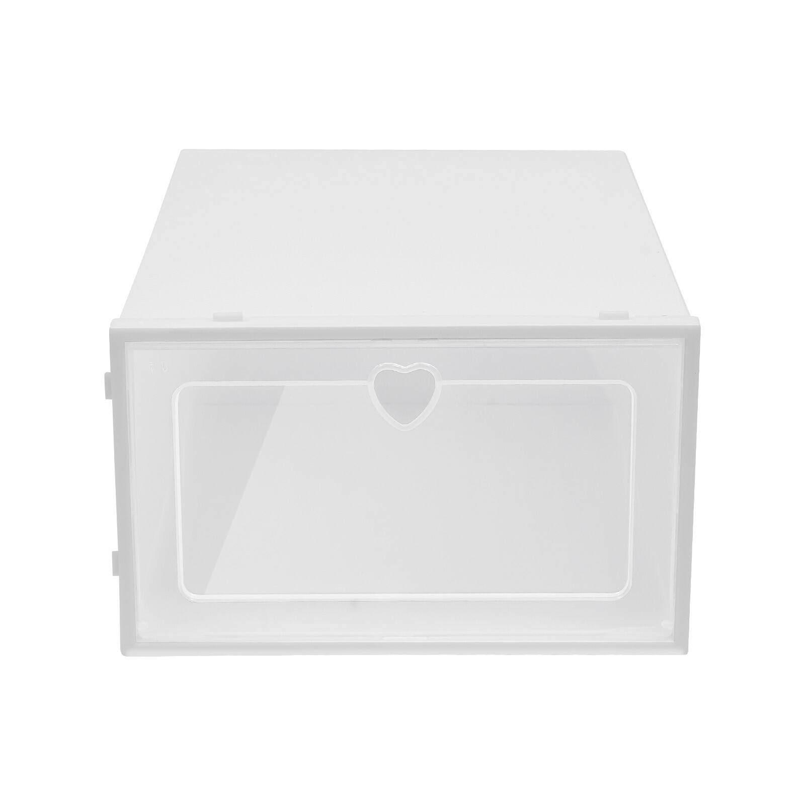 20 Pack Shoe Boxes Plastic Shoe Organizer for Closet Stackable Shoe Containers