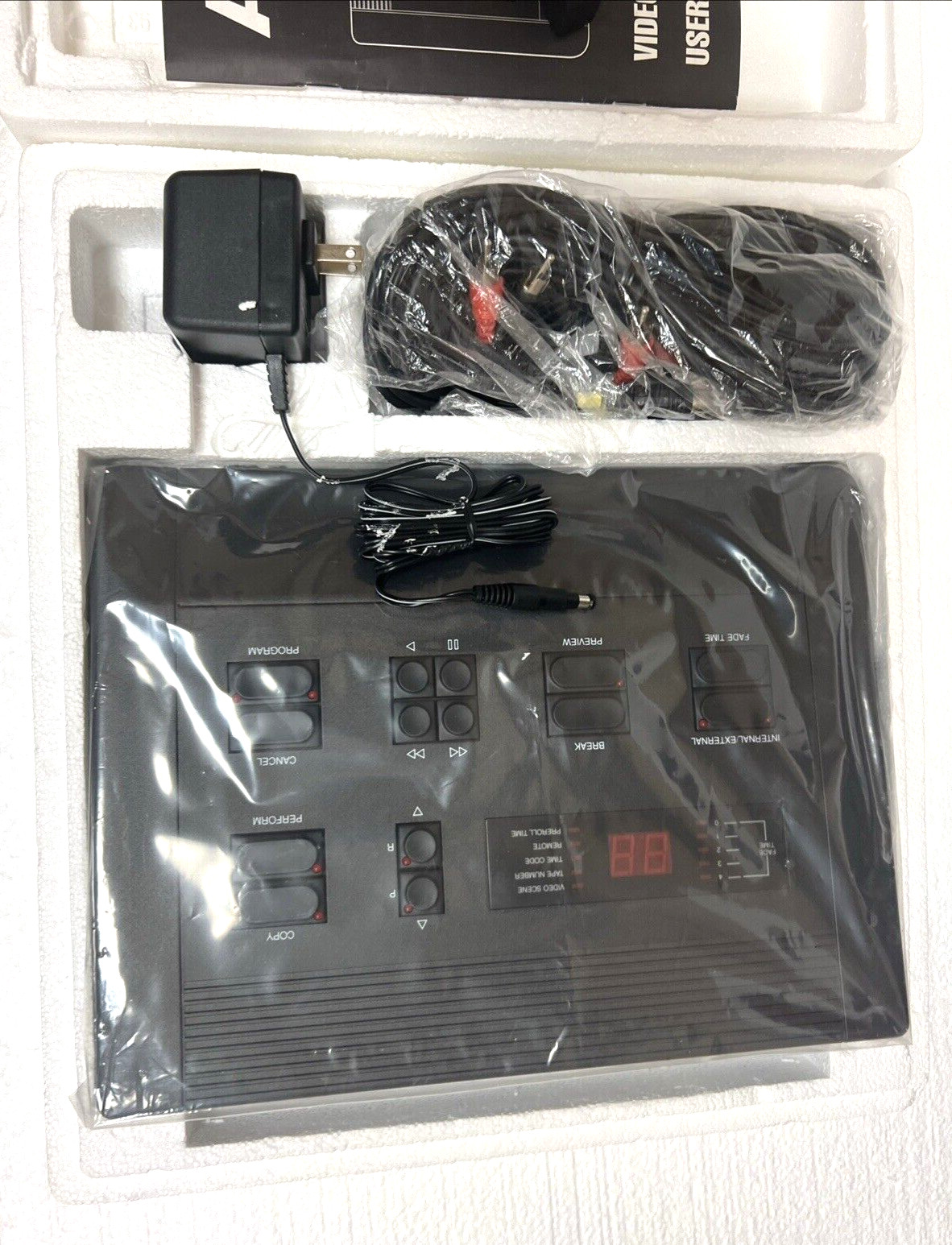AZDEN audio / video editor VE-100 New in Original Box