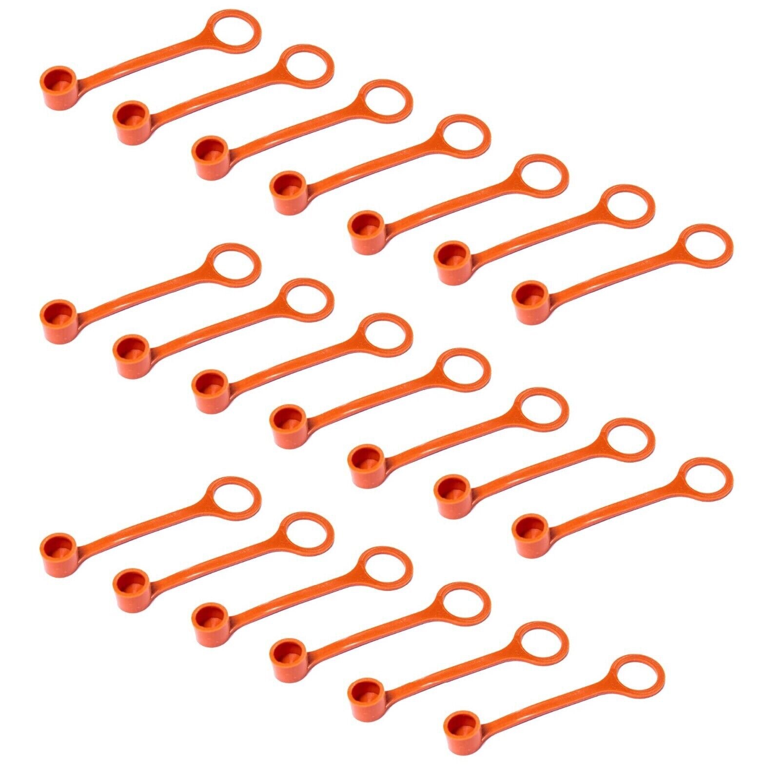 🔥🔥50 PACK FIRE SUPPRESSION SYSTEM RUBBER BLOW OFF NOZZLE CAPS..NEW.🔥🔥