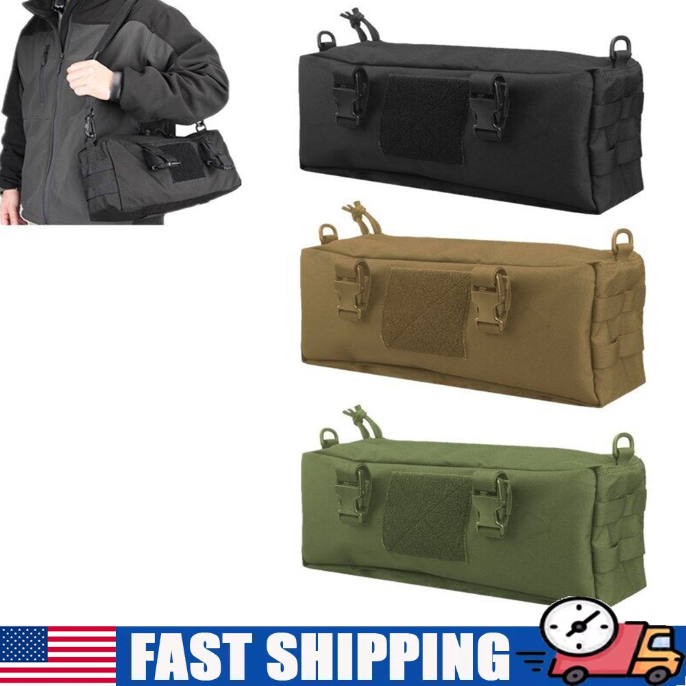 US Tactical Multi-Purpose Large Capacity Waist Pack Molle Pouch Hiking Bag
