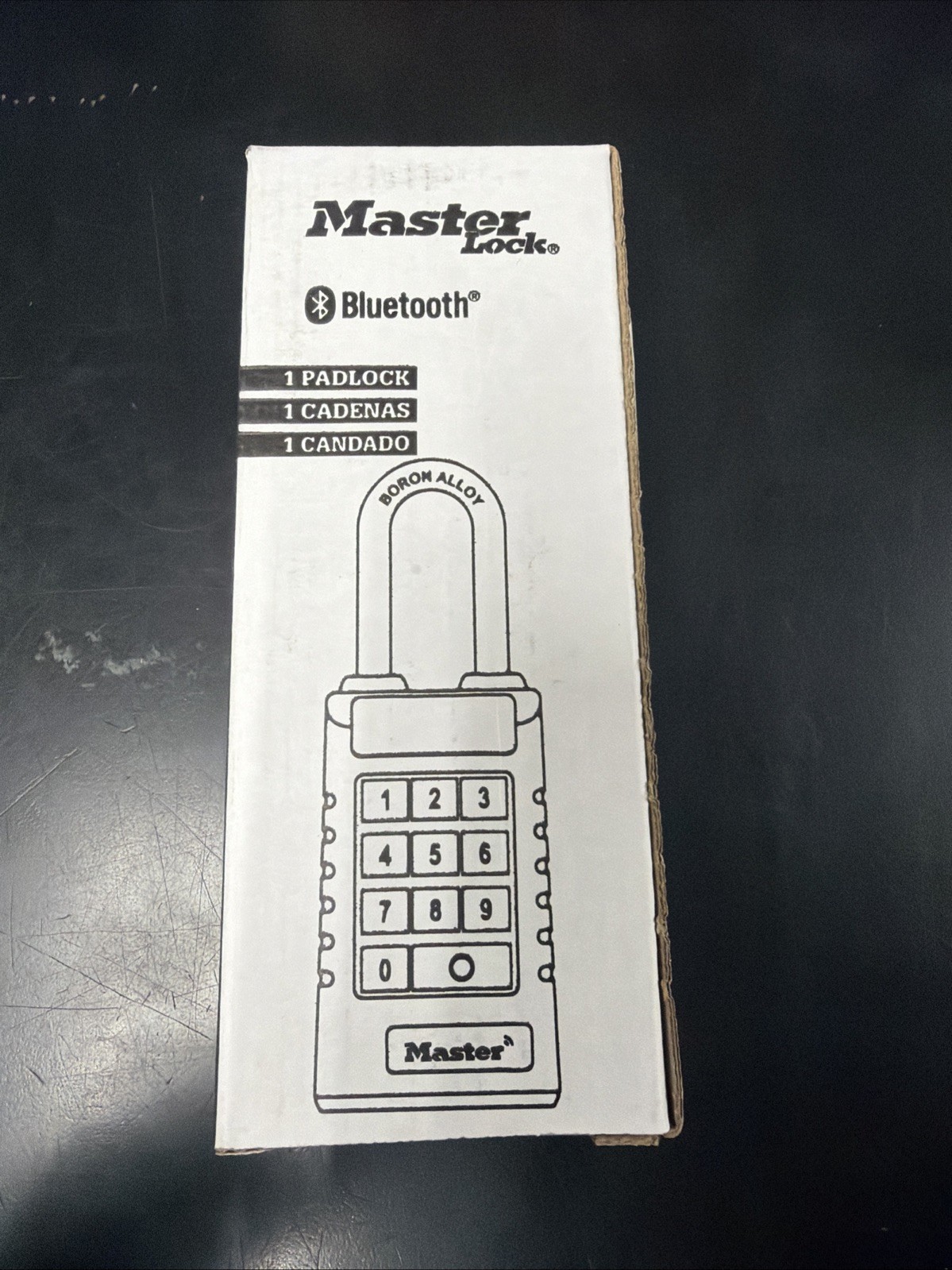 Master Lock 6400LJENT Professional Bluetooth Smart Padlock Bluetooth new
