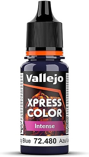 Vallejo 18ml Bottle Legacy Blue Xpress Color Intense - Hobby and Model Acrylic