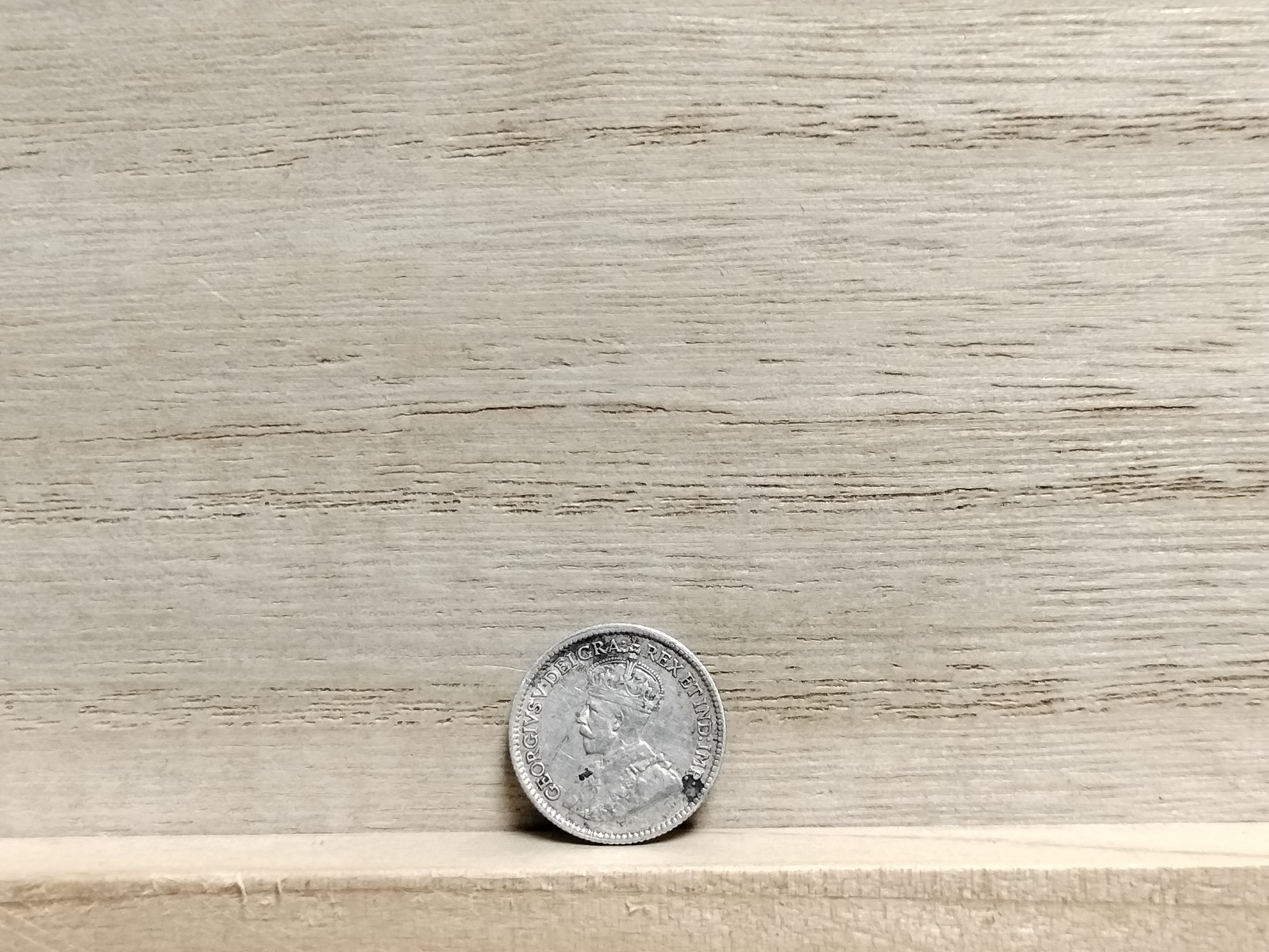 1918 5 Cents Canada Silver Coin (George V)