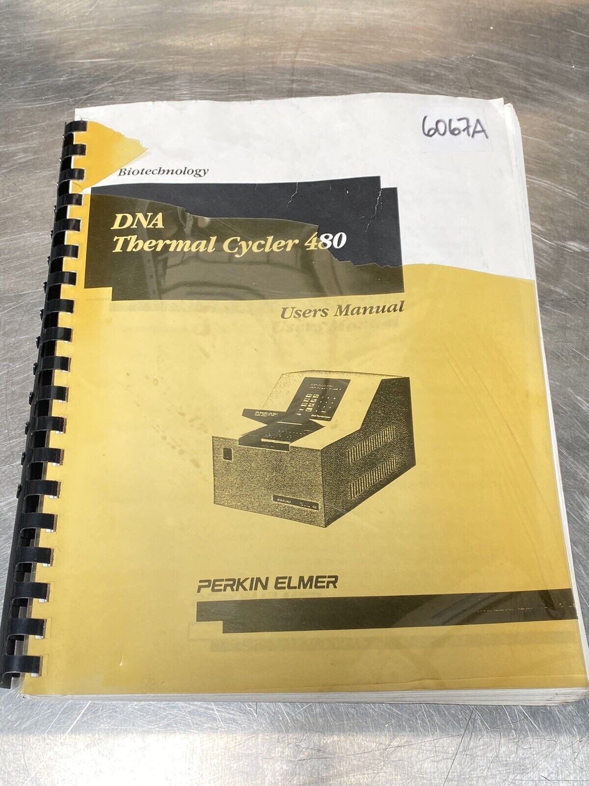 Perkin Elmer PE DNA Thermal Cycler 480 - Users Guide / Instructions Manual
