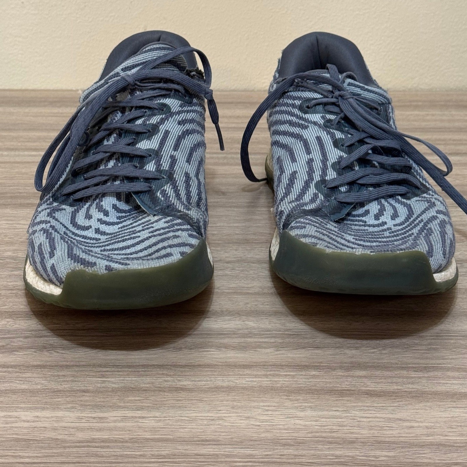 Adidas Harden Vol 1 LS PK Night Cargo Grey Blue AC8408 Mens 14 Basketball READ