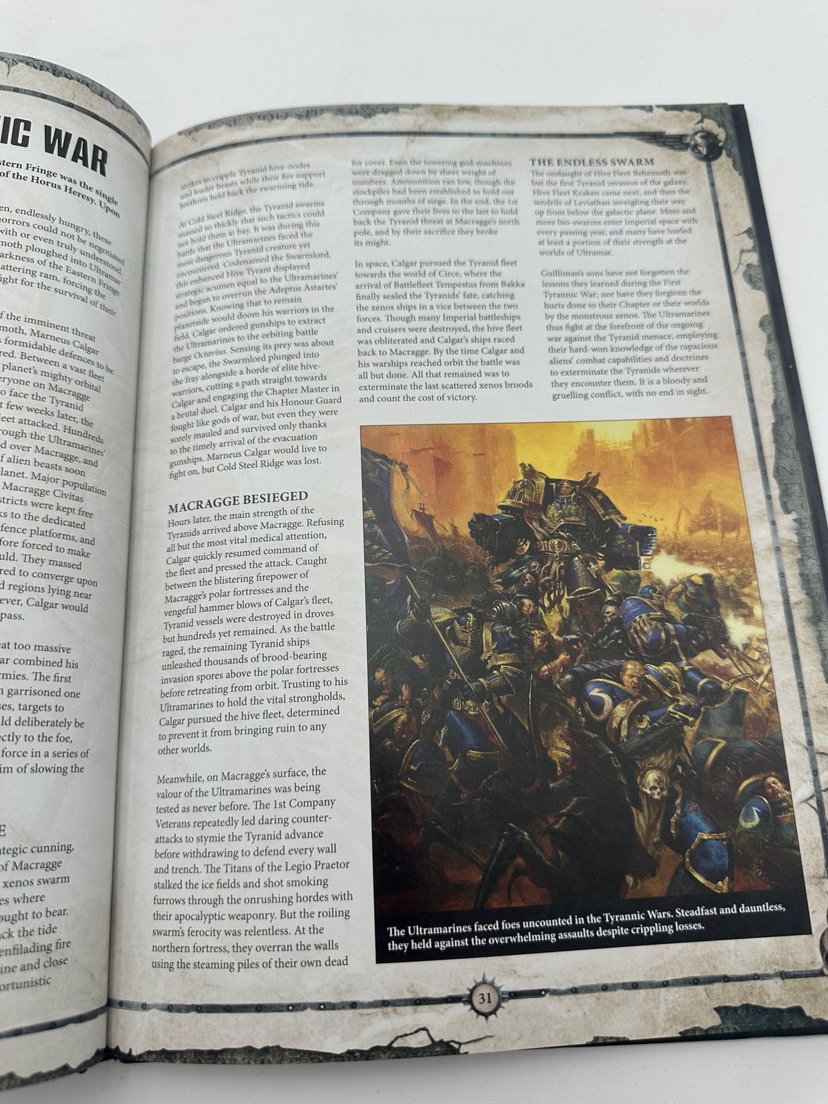 Warhammer 40,000 Codex Supplement Ultramarines Space Marines 8th Ed