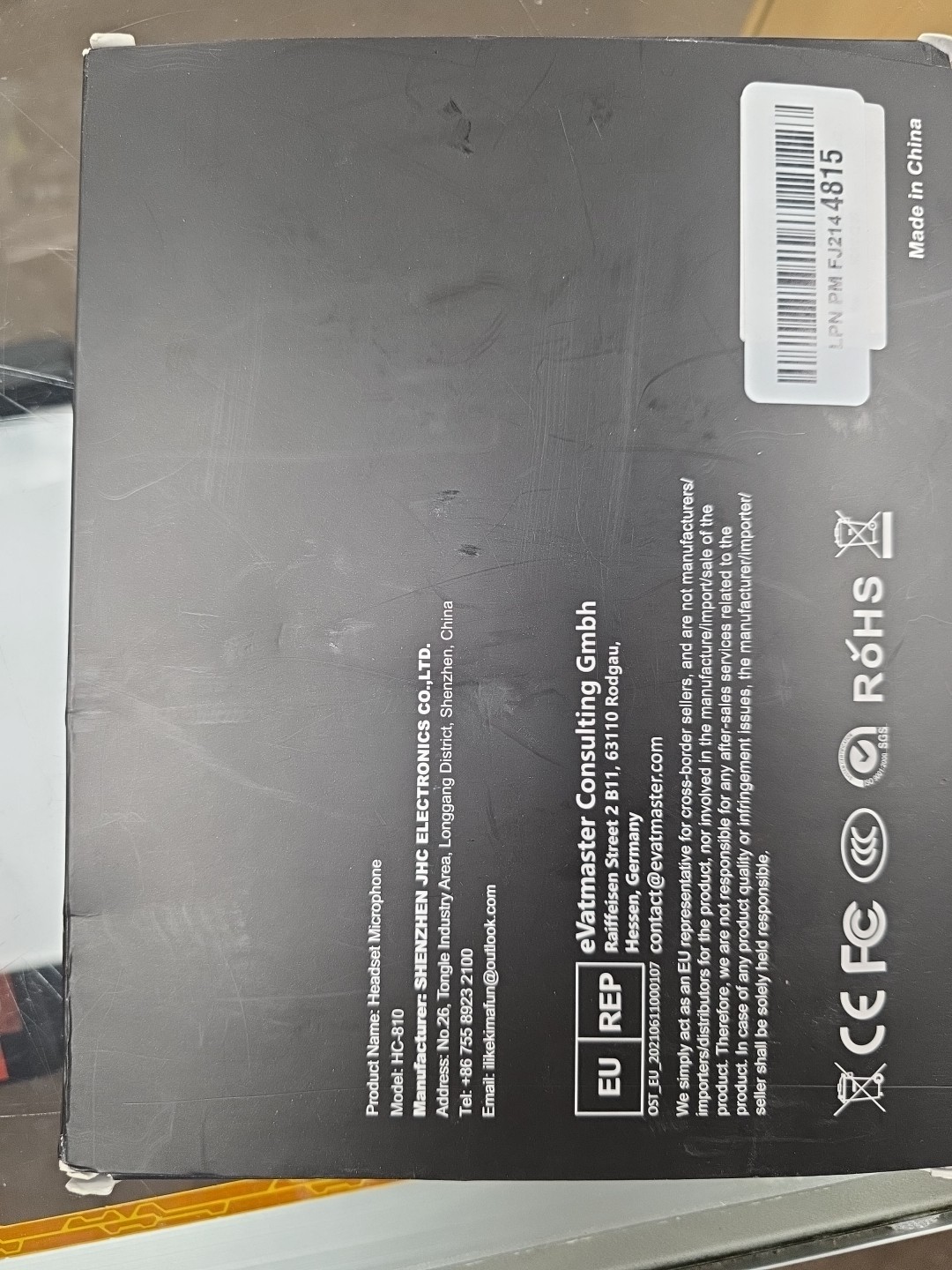 Kimafun Professional Headset Microphone HC-810 Ç2