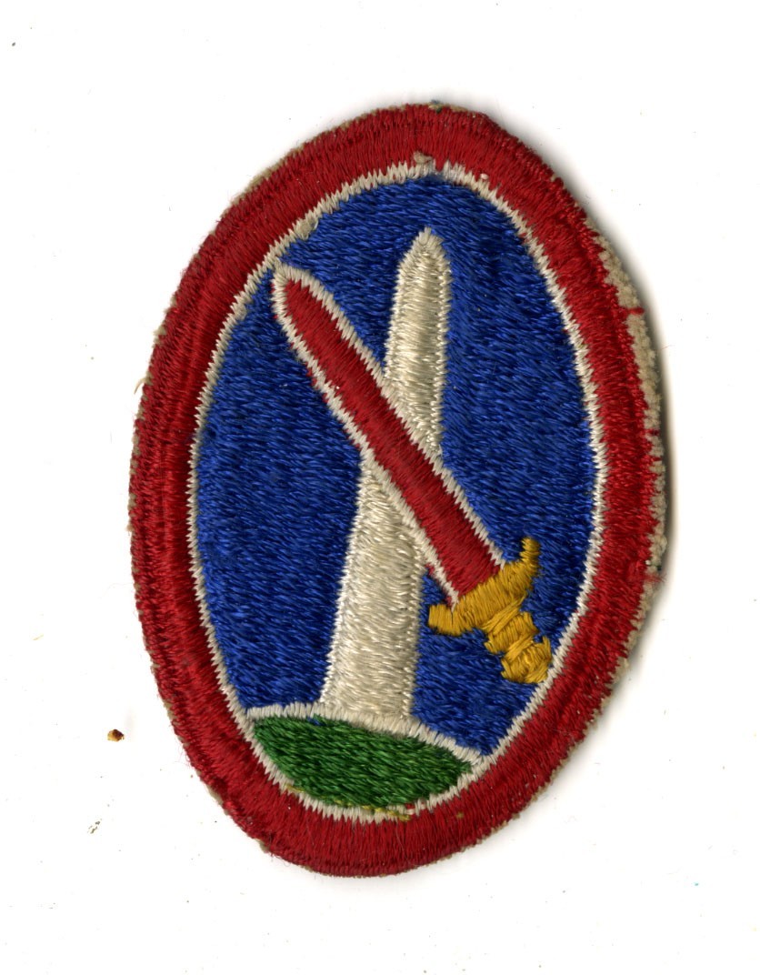 District of Washington White Back Patch WWII Vintage