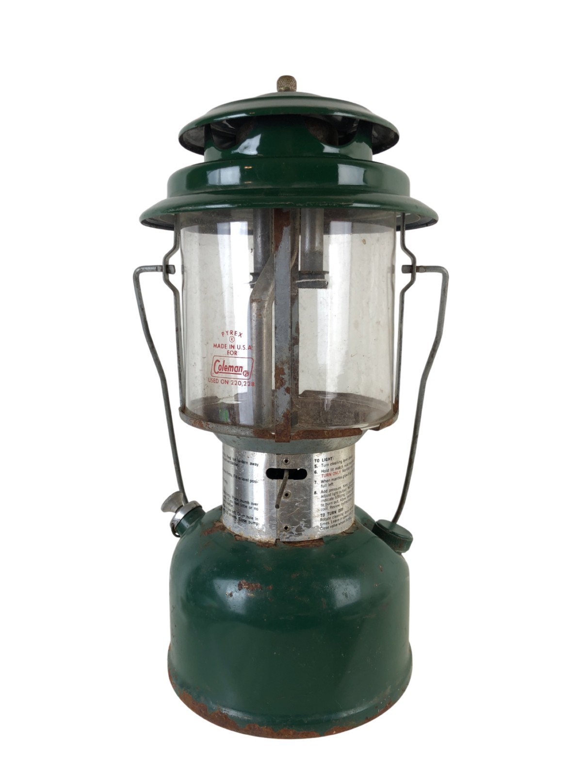 1979 Coleman 220J Vintage Two Mantle Lantern