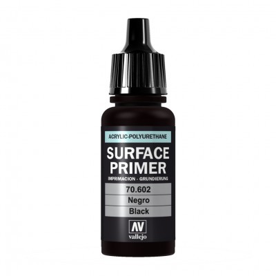VJP70602 Acrylicos Vallejo Model Color: Primer: Black (17 ml.)