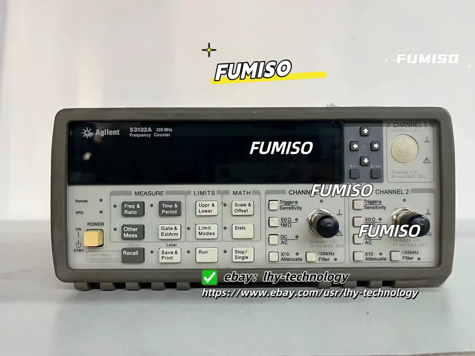 KEYSIGHT/Agilent/HP 53132A 225 MHz Universal Frequency Counter#br