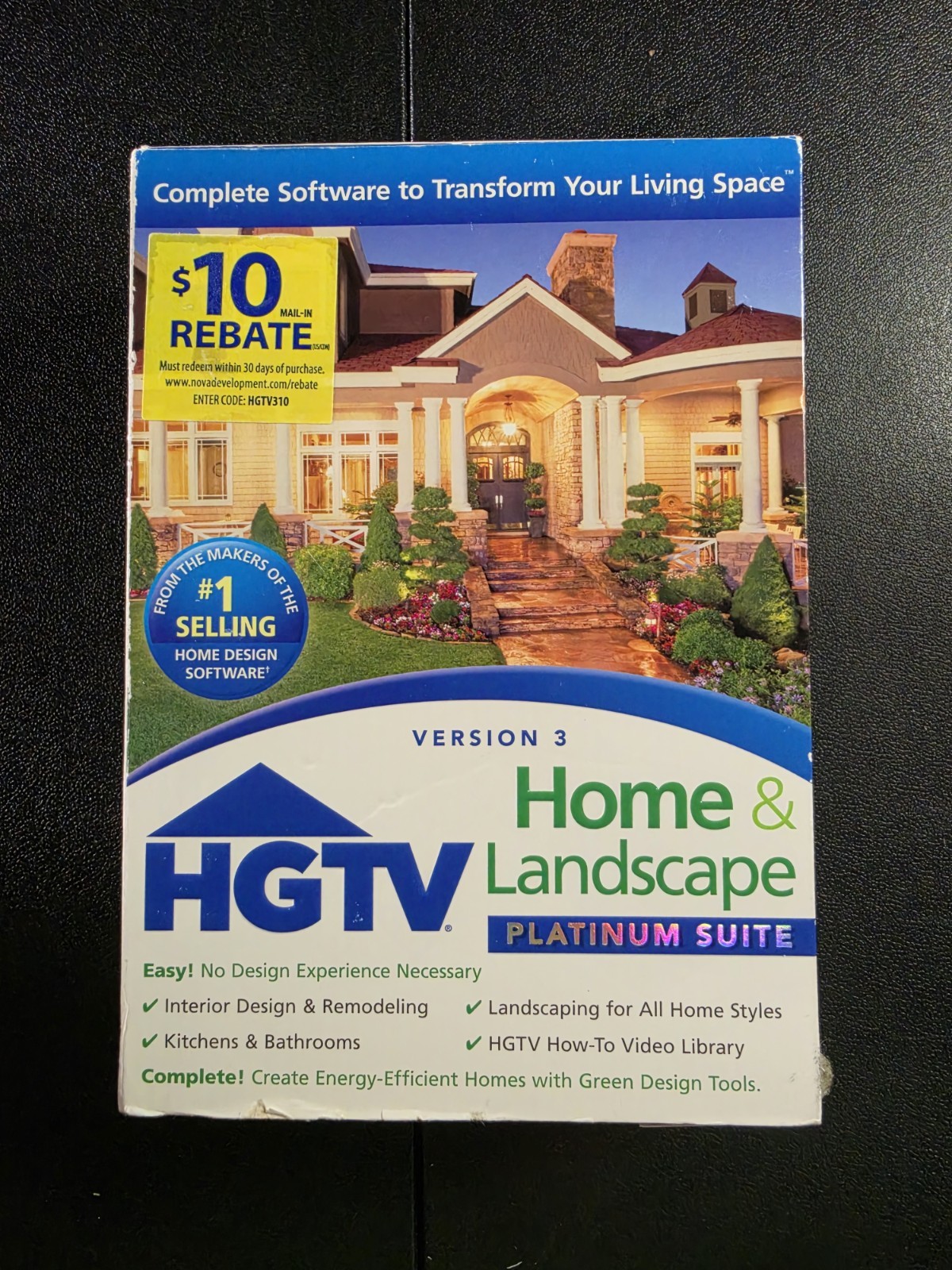 HGTV Home & Landscape Platinum Suite V3 PC Complete 2 Discs Manual