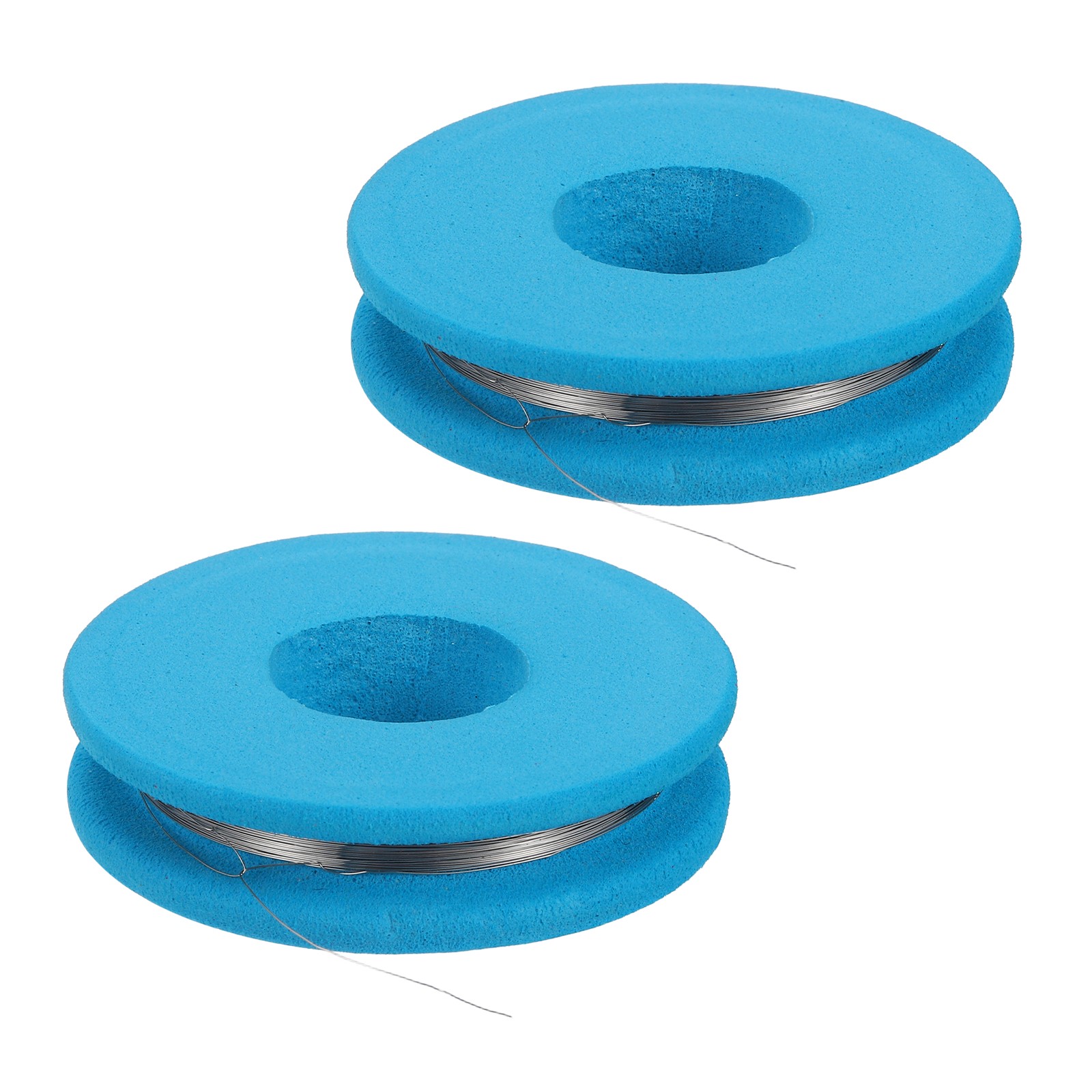 2pcs 36 AWG 16ft Nichrome Wire Cr20Ni80 Electric Heating Resistance Wire Blue