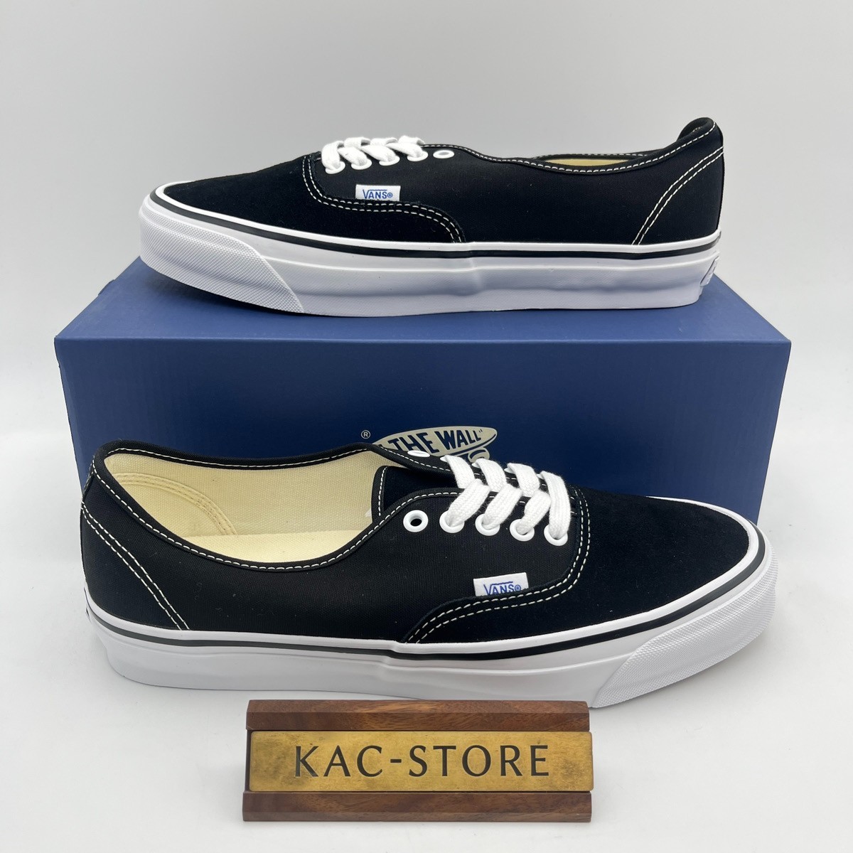 Vans Premium Authentic 44 Black White VN000D5KMCG Men's Size tom11
