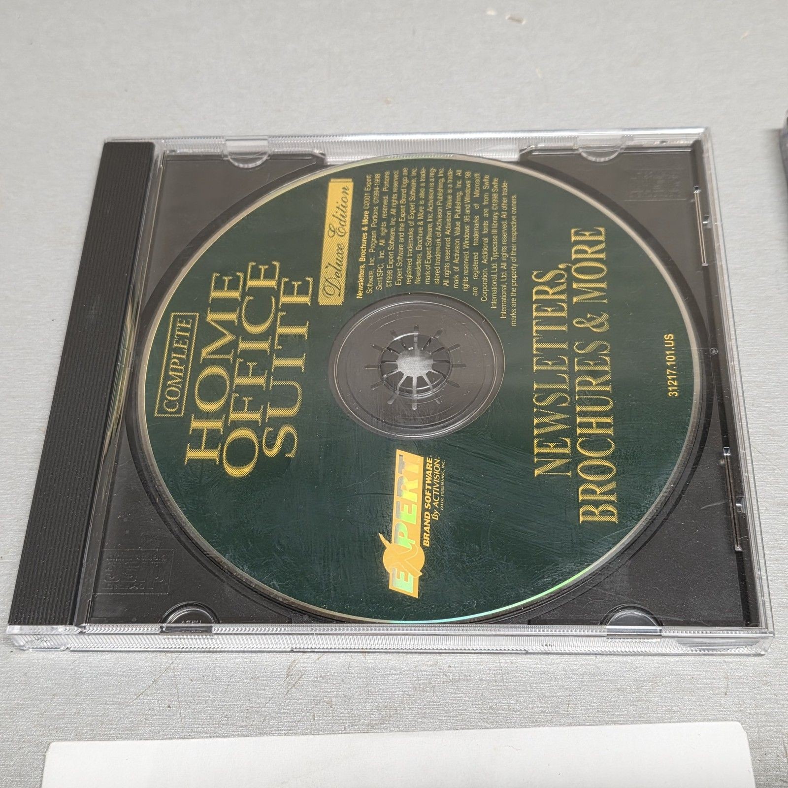 Expert Complete Home Office Suite Deluxe Edition CD-ROM Software Set