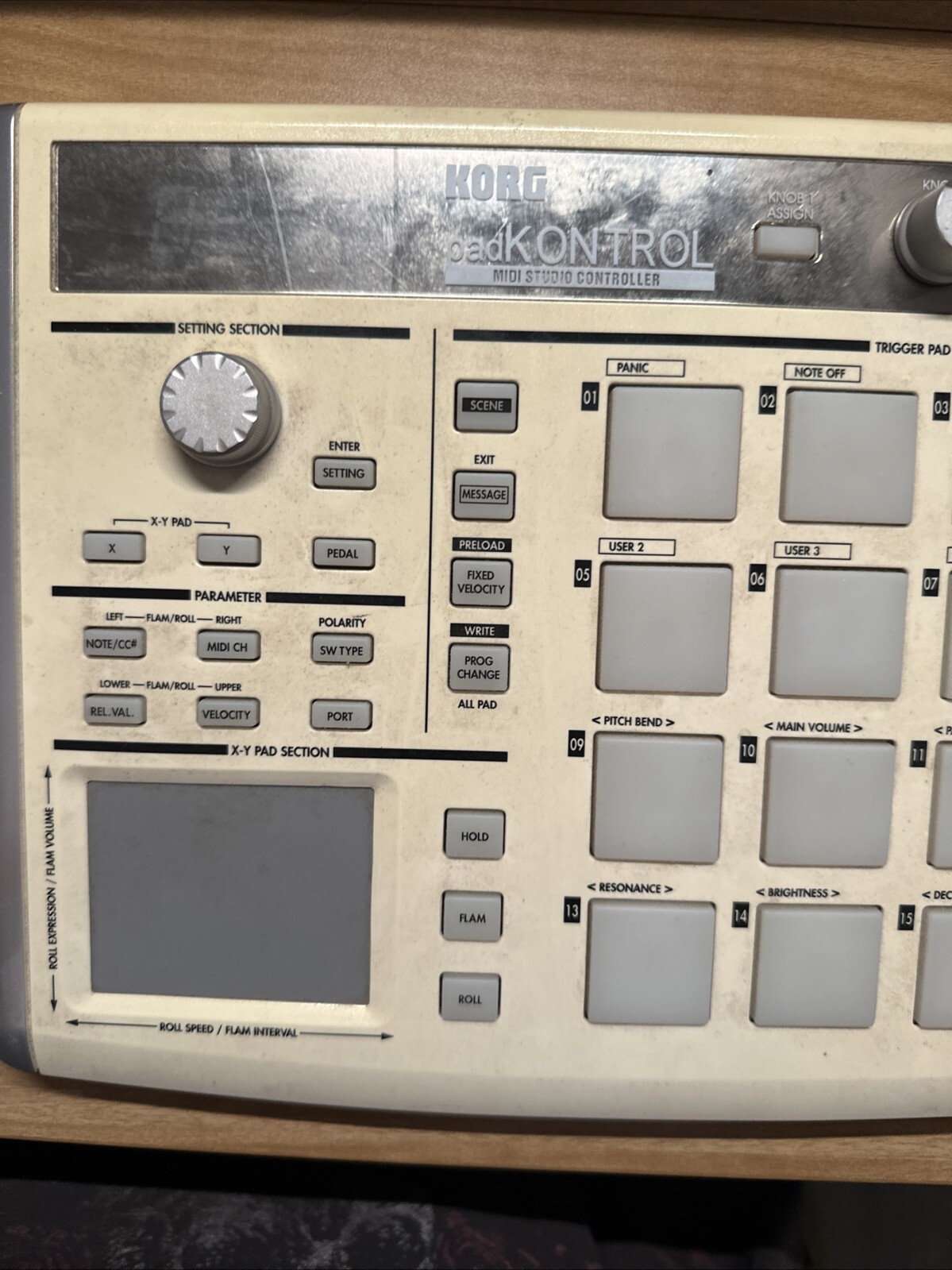 Korg Padkontrol Midi Studio Controller Kpc-1 WORKS