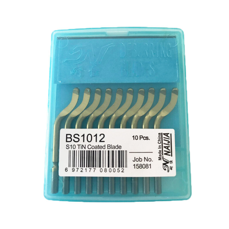 10pcs Diameter 3.2mm Hand Deburring Tool for Abrasive material Bs1012 S10 Blades