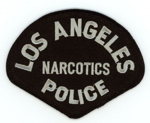 CALIFORNIA CA THE ANGELES POLICE NARCOTICS NICE SHOUDLER PATCH SHERIFF