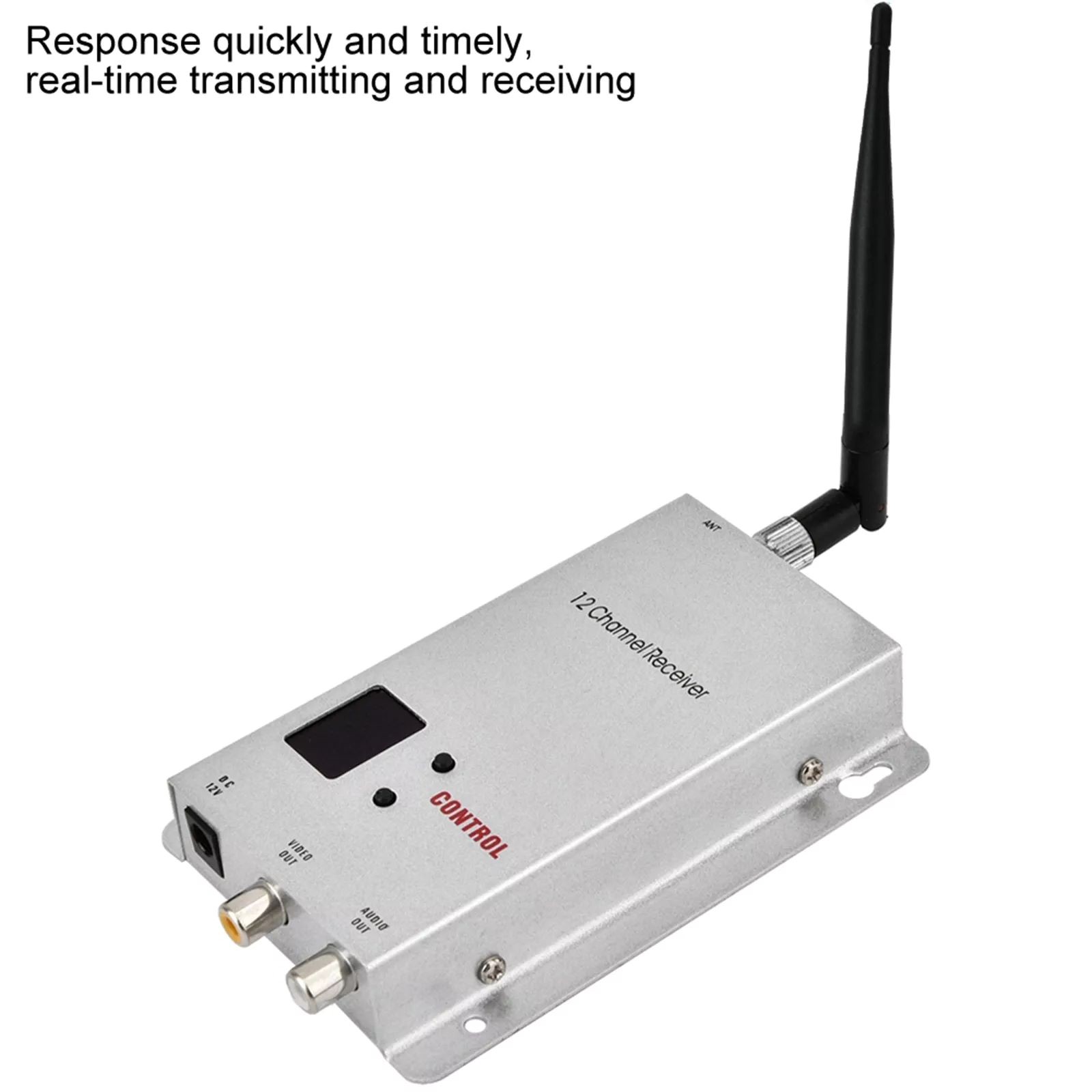 Professional Audio/Video Wireless Transmitter-Receiver AHD/CVBS Signal Support