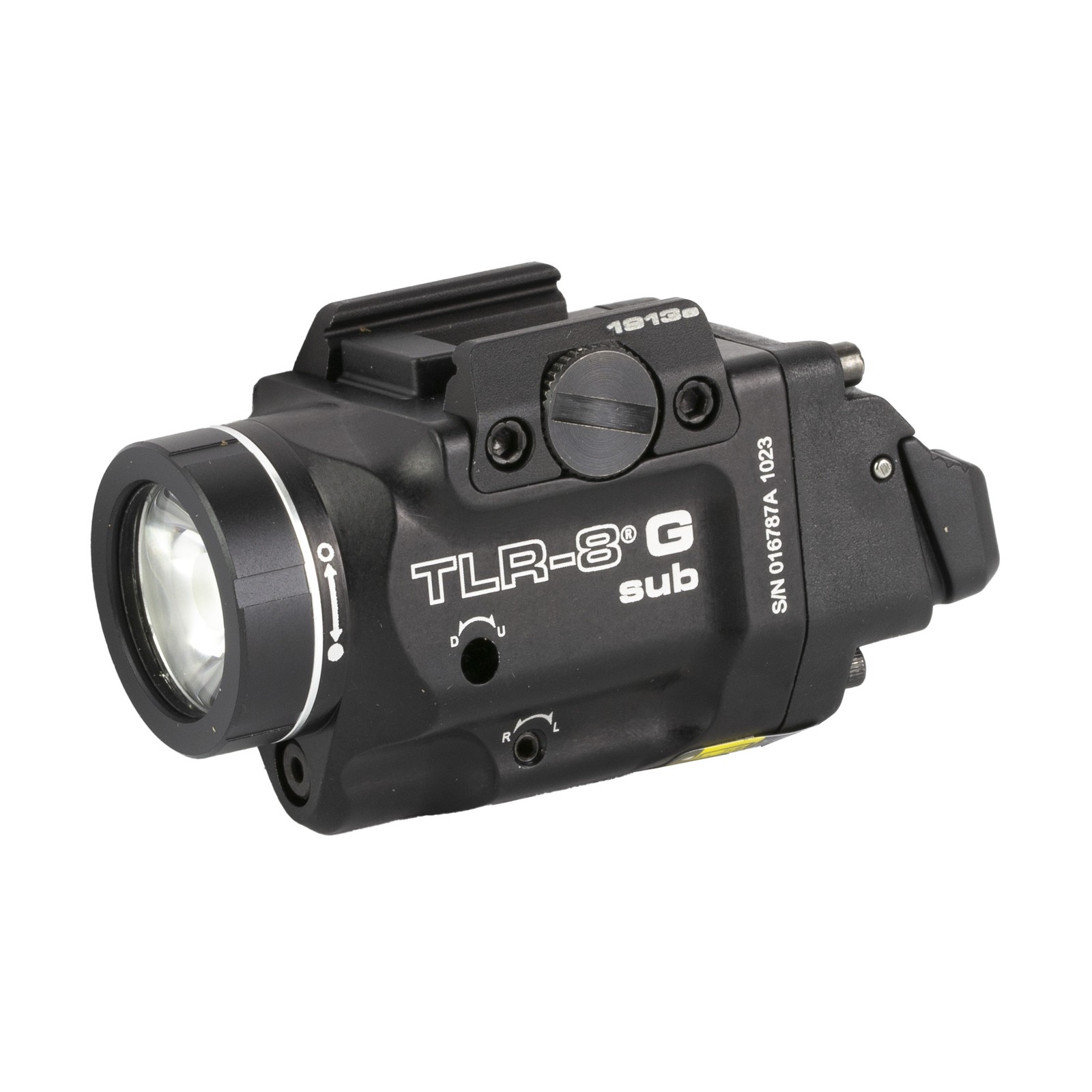 Streamlight 69438 TRL-8 G Sub Gun Light with Green Laser  Black Anodized 500 Lum