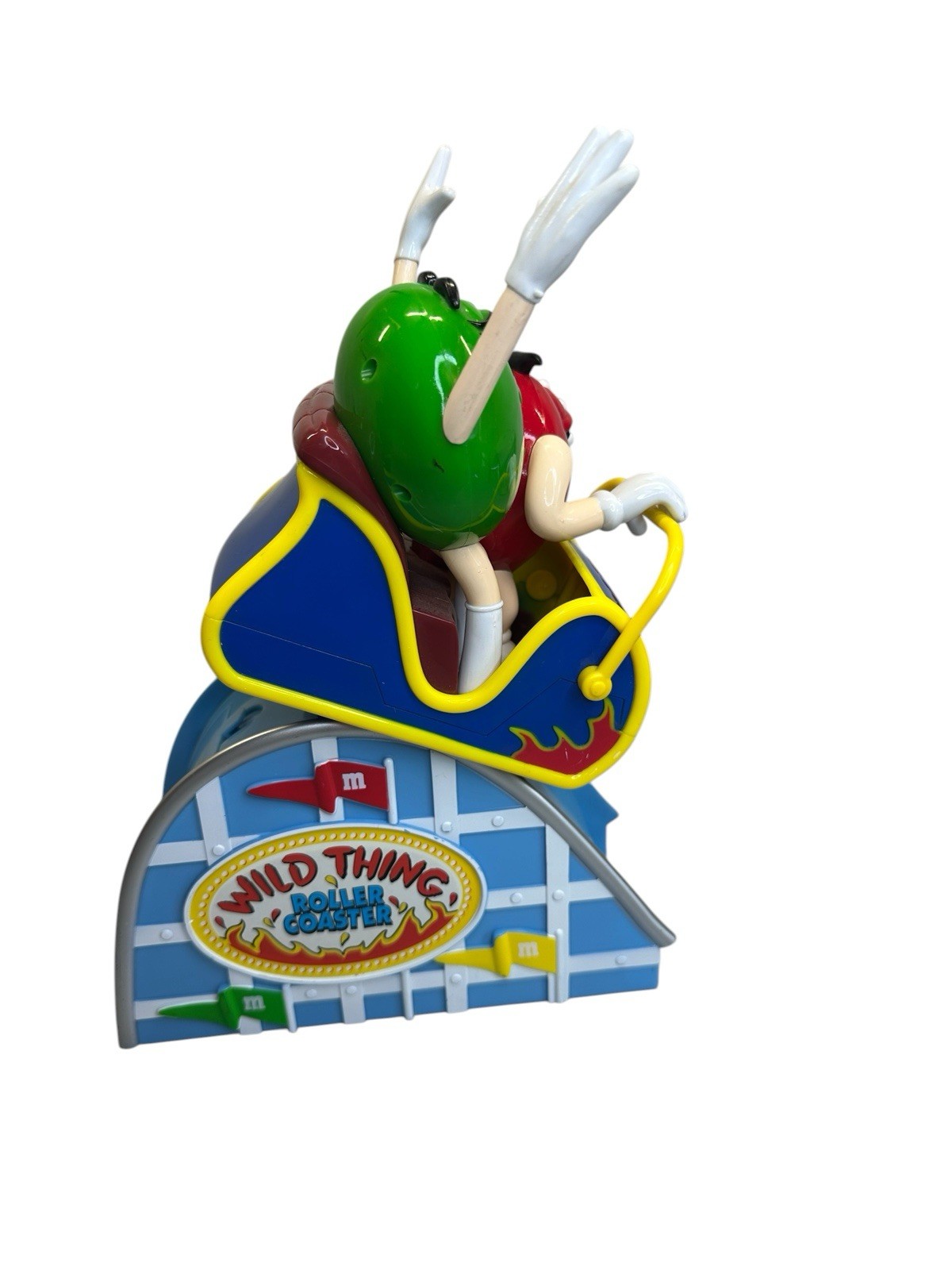 M&M's "Wild Thing Roller Coaster" Limited Edition Candy Dispenser 2002