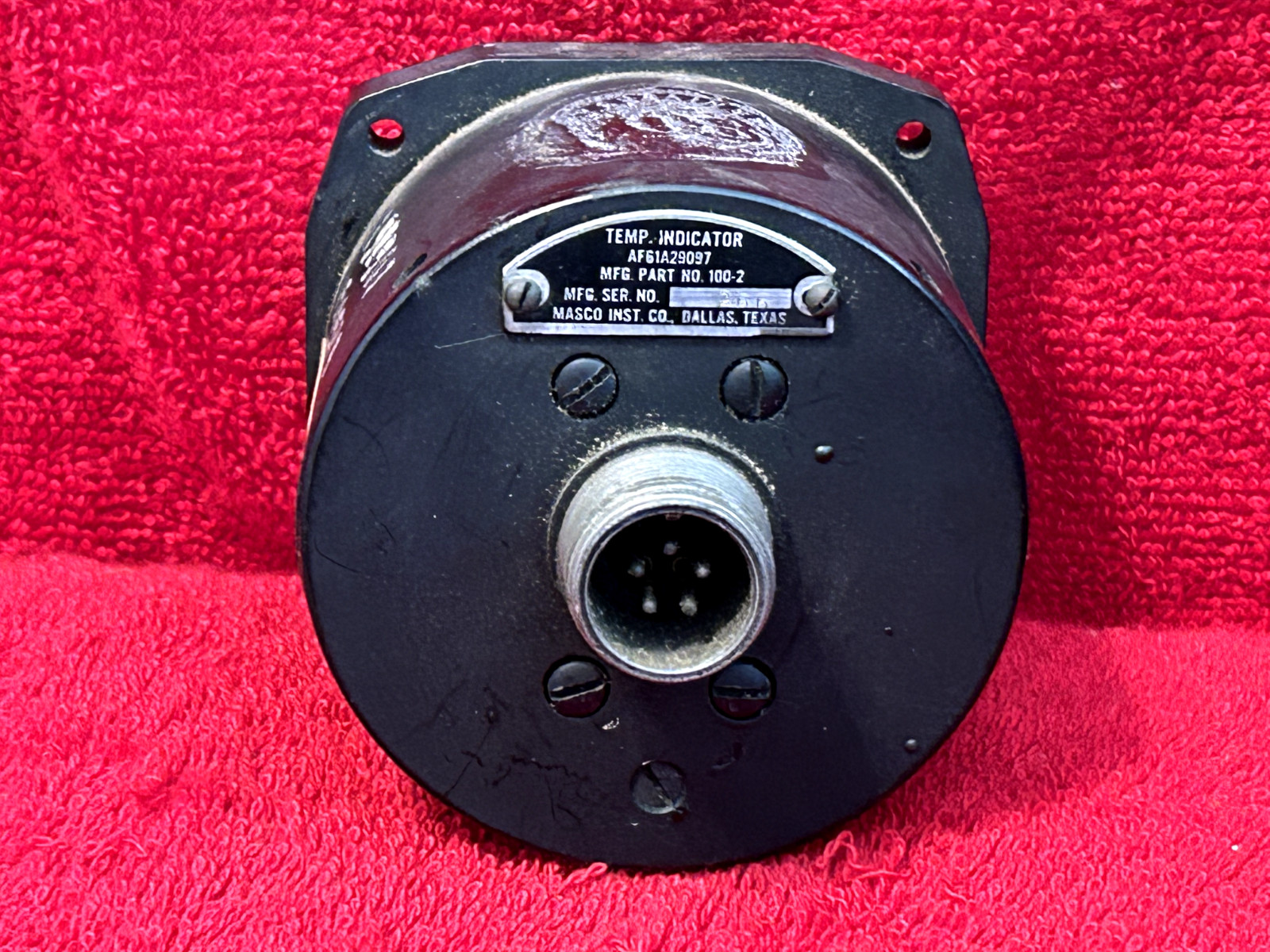 MASCO INST TEMPERATURE INDICATOR P/N 100-2