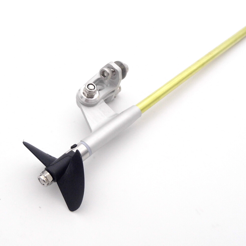 1/8" 3.18mm Flexible Shaft Sleeve Mount Strut Propeller Kit f RC Boat MONO Yacht