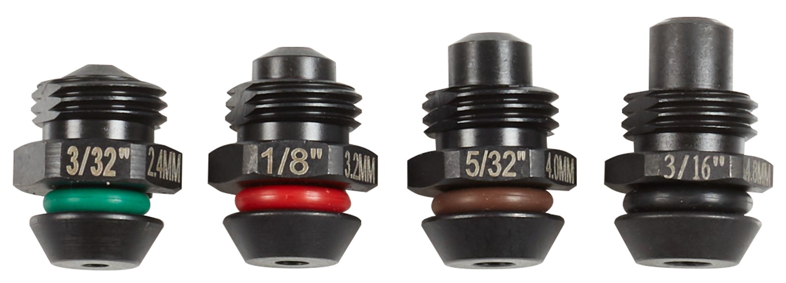 Milwaukee Tool 48-54-0100 M12 Rivet Tool Retention Nose Pieces 4-Pack