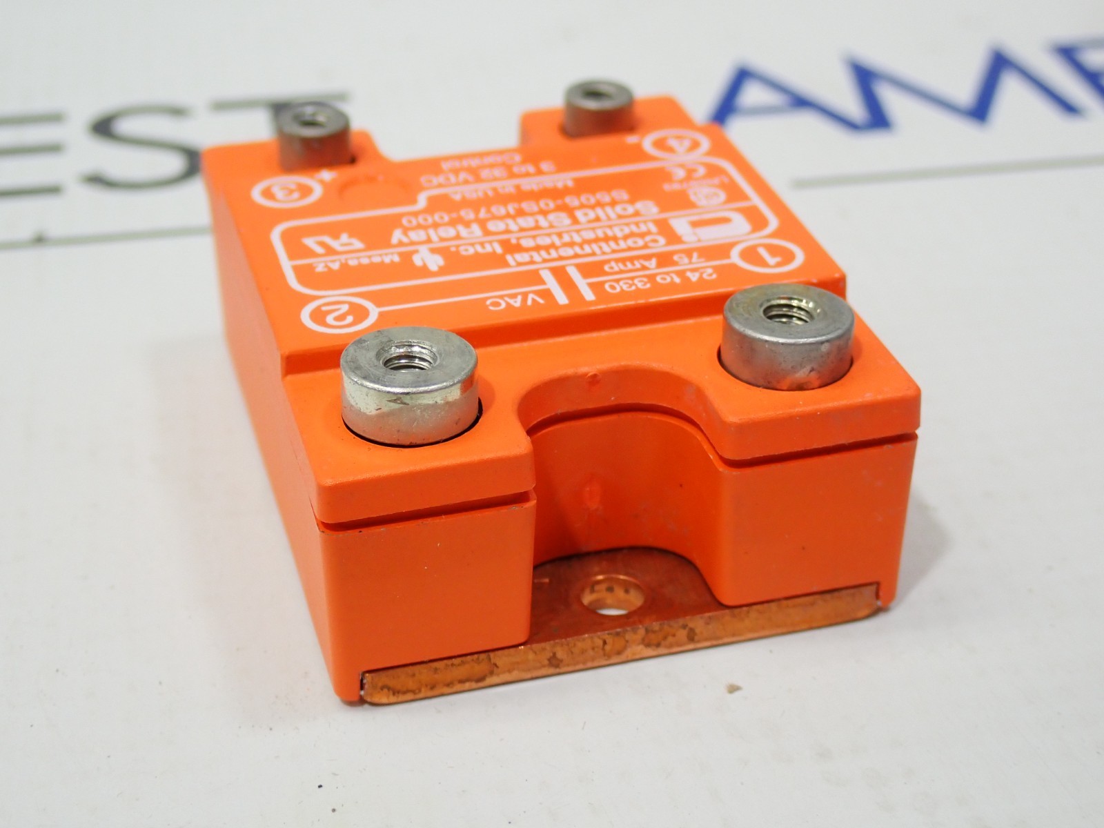 Continental Industries S505-0SJ675-000 Solid State relay