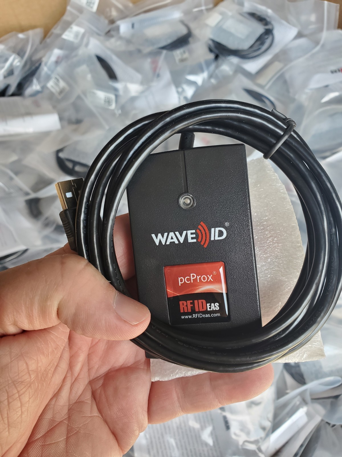 WAVE ID RF IDeas PCPROX ID USB Reader - Black RDR-6282AKU