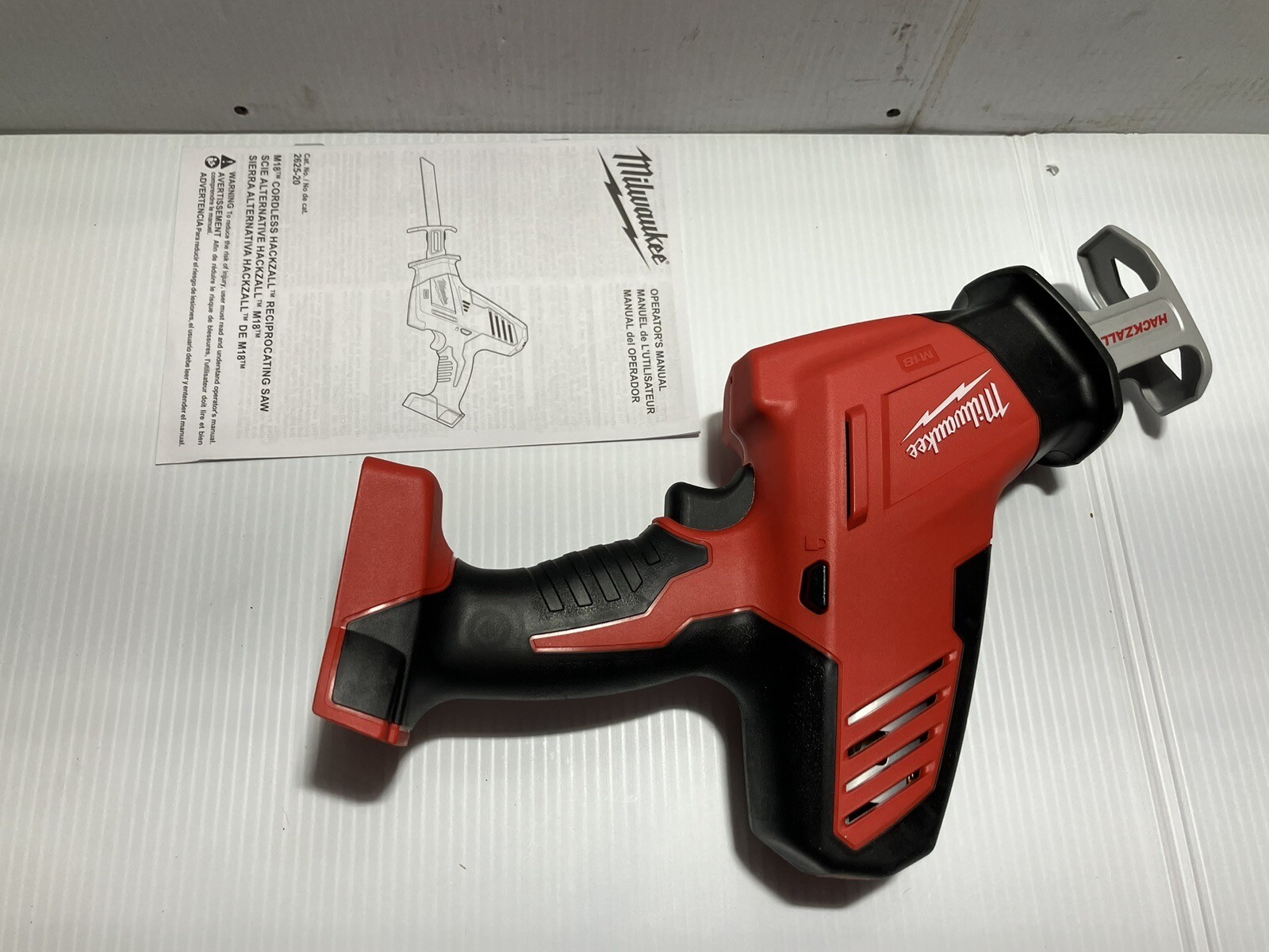 Milwaukee M18 Hackzall, Cordless Reciprocating Saw (2625-20)