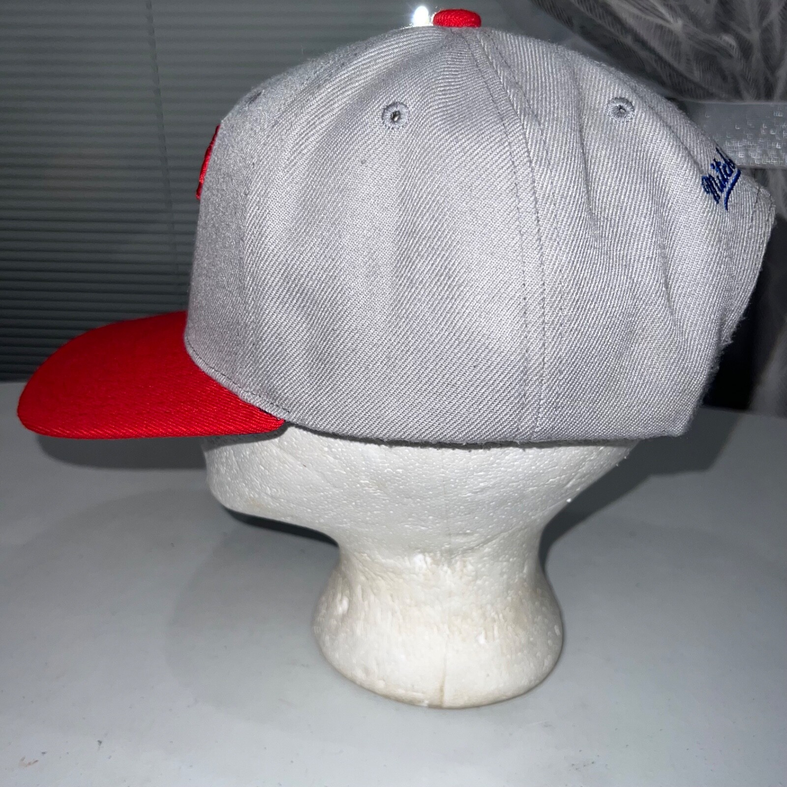 Windy City Bulls NBA 35th Anniversary Mitchell and Ness Brand Hat Cap Hook Loop
