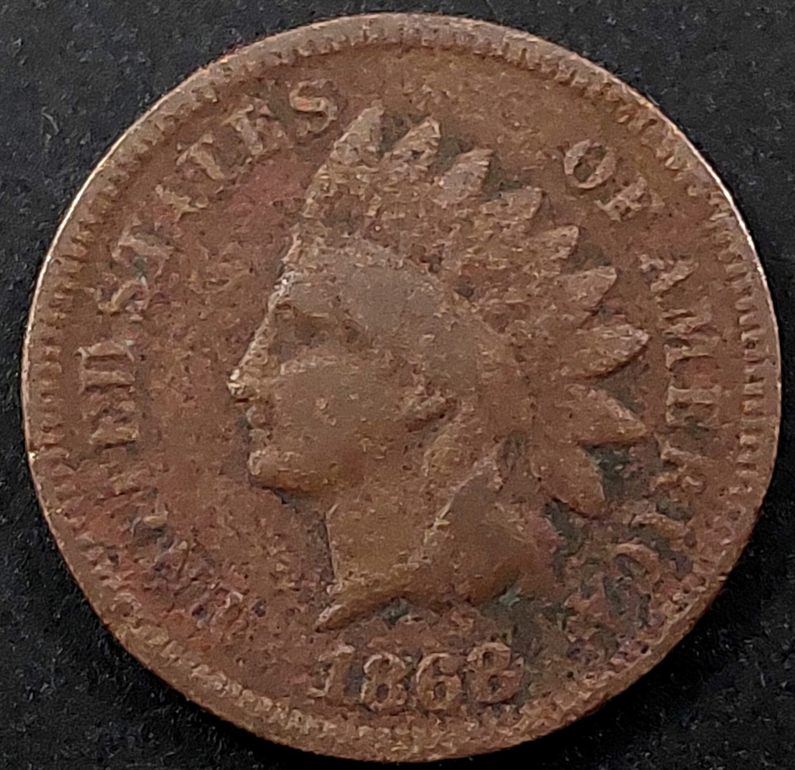 1868 Indian Head Cent!