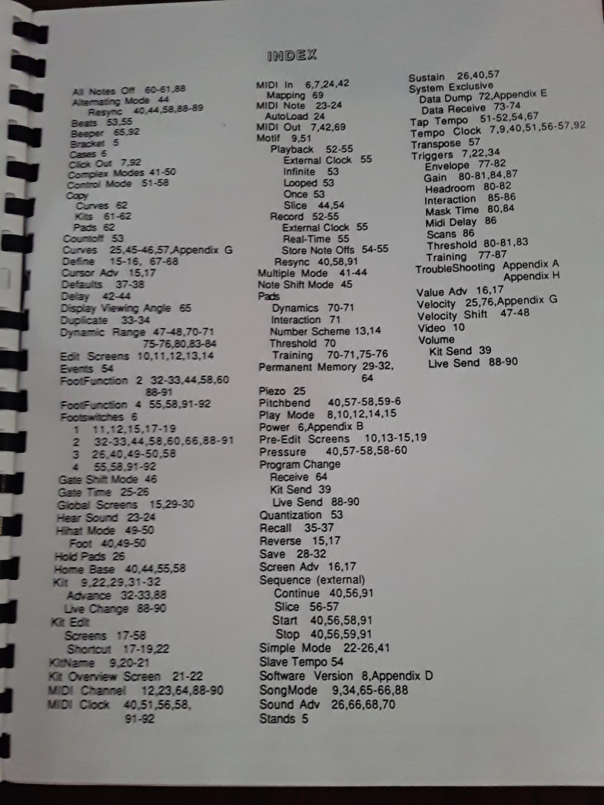 Alternate Mode DrumKat Owners Manual for Pad Controller - No Missing Pages
