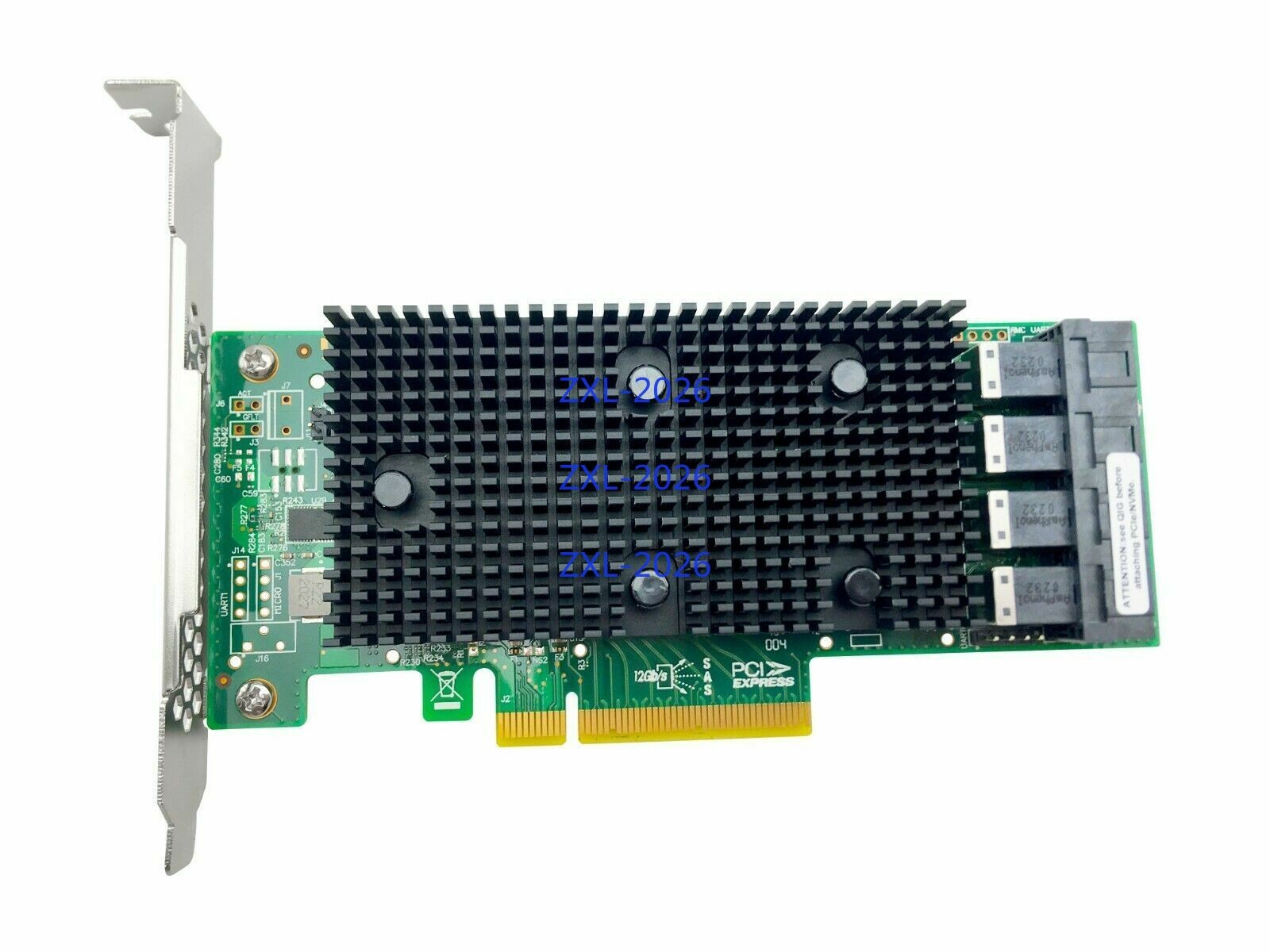 LSI 9400-16i 12Gbps Tri-Mode SAS/SATA/NVME PCIe3.1 x8 HBA IT mode ZFS Unraid US