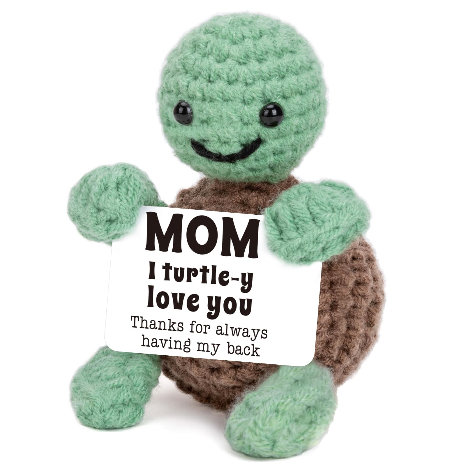 Mini Funny Turtle Mothers Day Mom Gifts from Daughter Son, Birthday Gifts for...