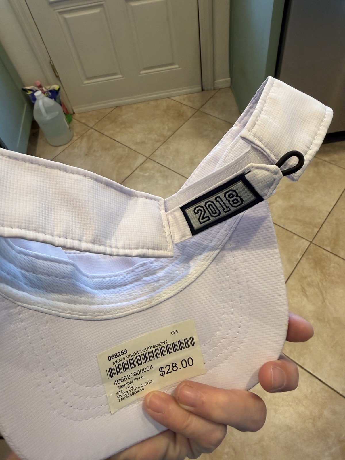 The Players Golf Visor Ahead Performance Adjustable NWT 2018