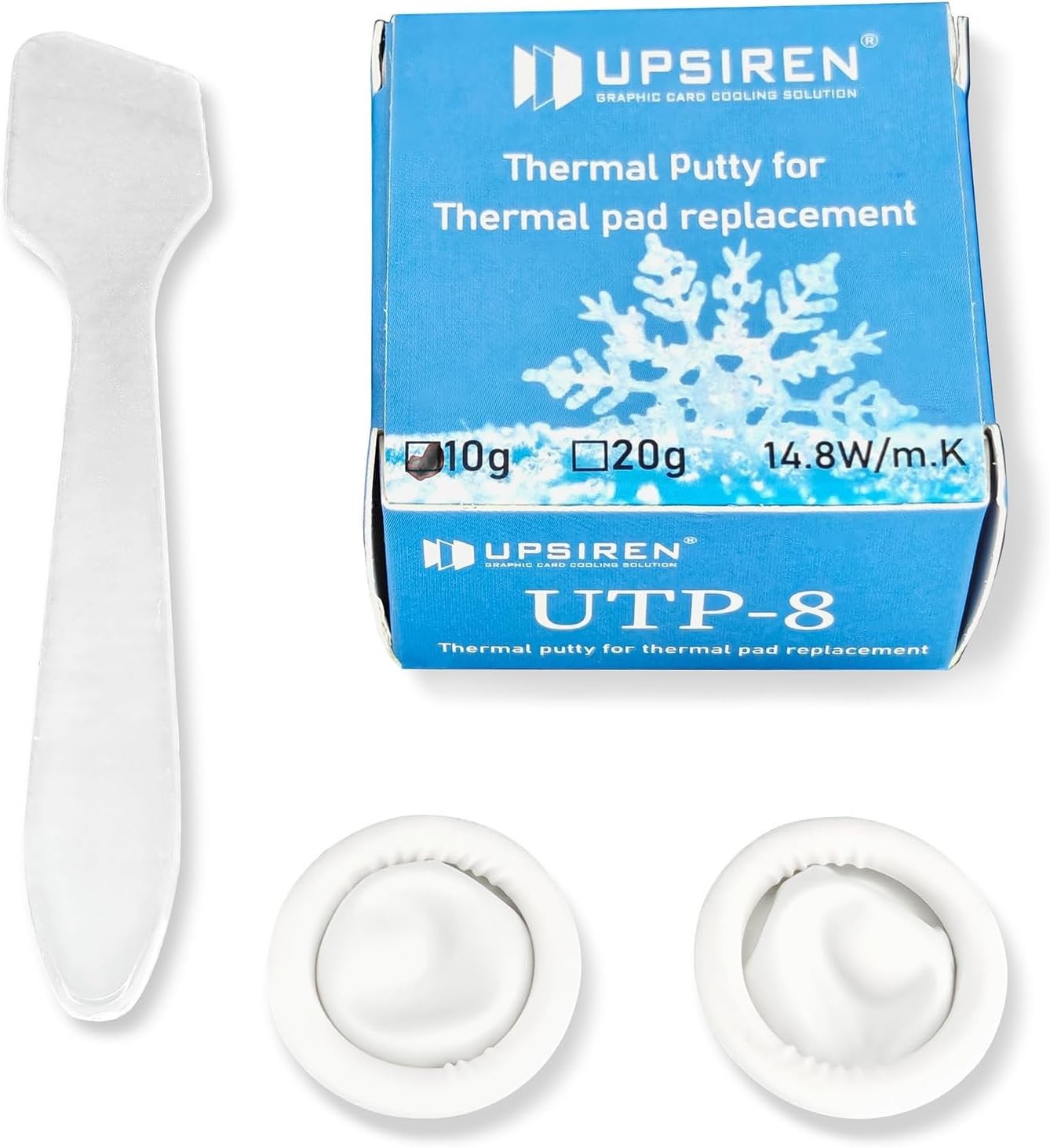 UTP-8 Thermal Putty 10g: Rapid Cooling Solution for GPU & Electronic Repairs
