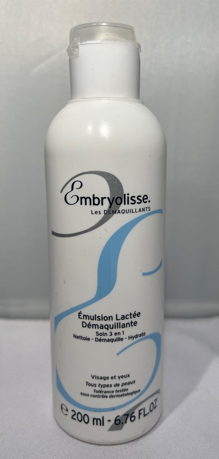 (AS IS) Embryolisse Milky Make-up Removal Emulsion,  6.76 oz. - SEE DESCRIPTION