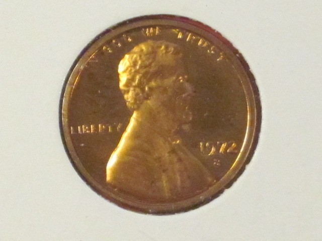 1972-S Proof Memorial Small Cent - Excellent