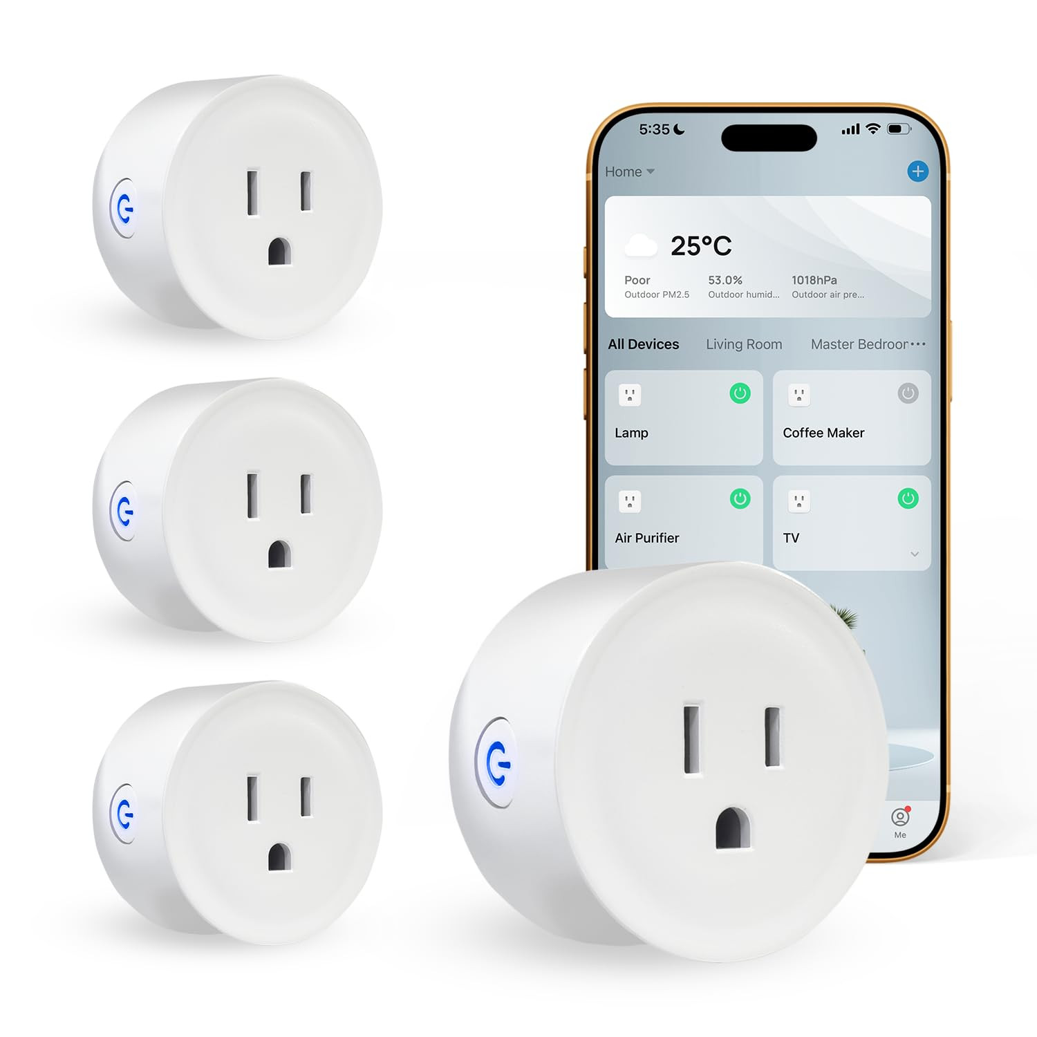Osprey Smart Plug, Wi-Fi Outlet Socket Compatible with Alexa and Google Home,...