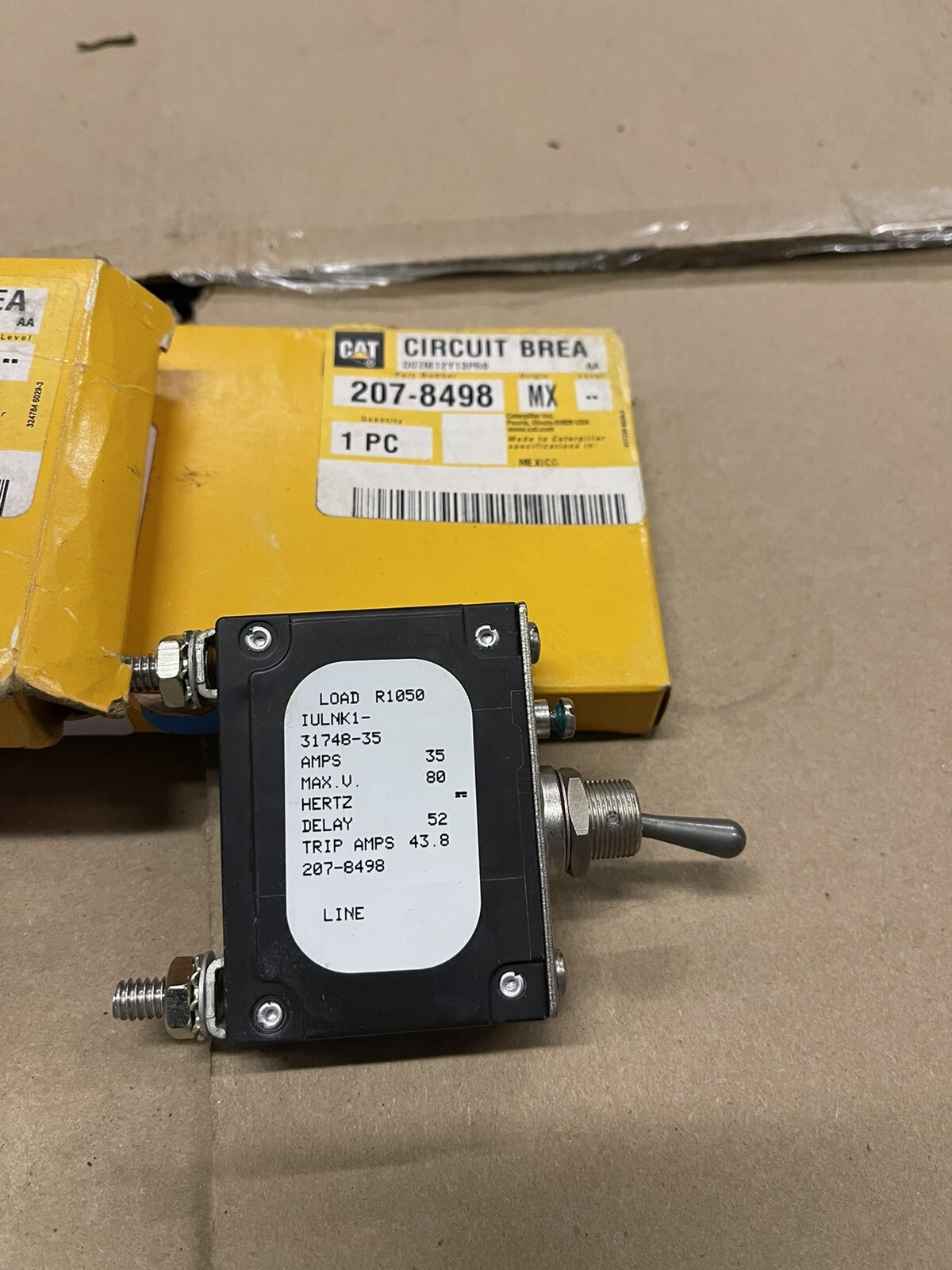 CATERPILLAR CAT 207-8498 CIRCUIT BREAKER
