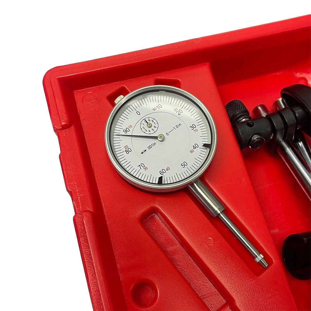0-1'' Dial Indicator with Magentic Base With Fine Adjustment Set