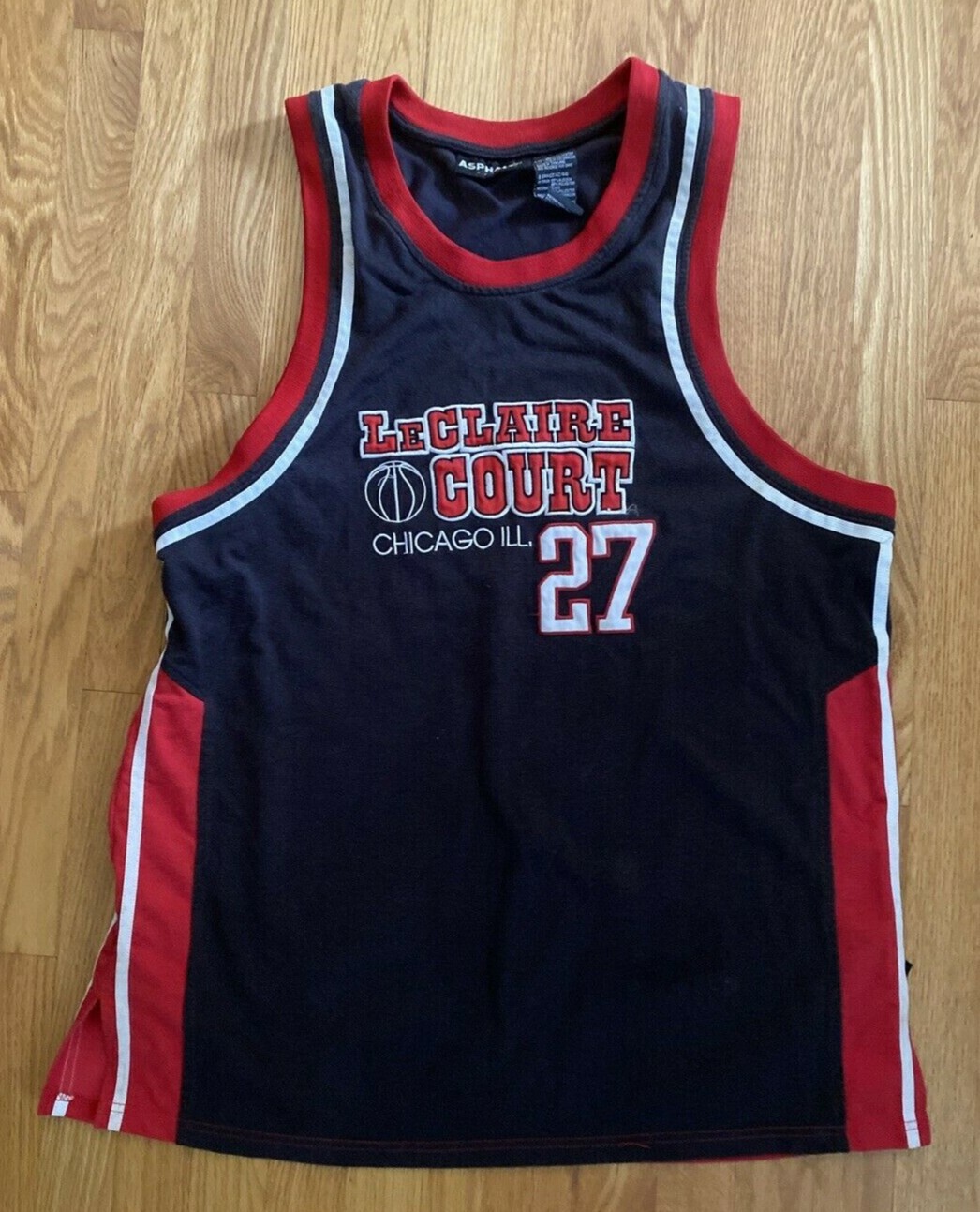 Starter Asphalt Legend Sz Large Court Chicago No 27 Basketball Jersey (B1)