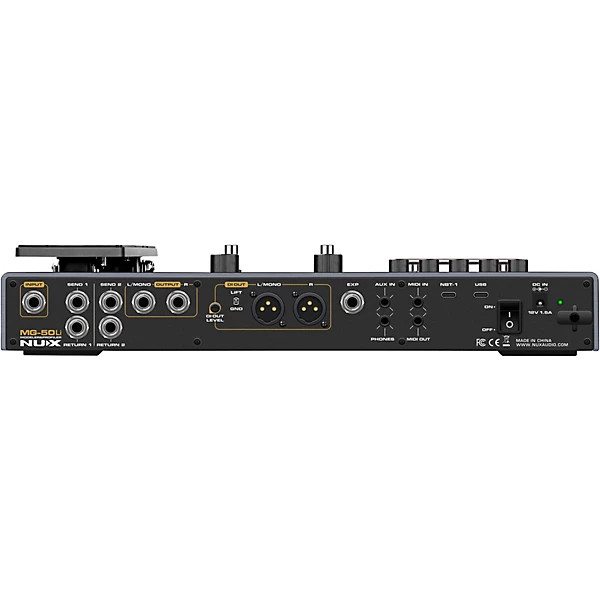 NUX MG-50Li Modeler and Profiler Multi-Effects Processor - Dark Blue